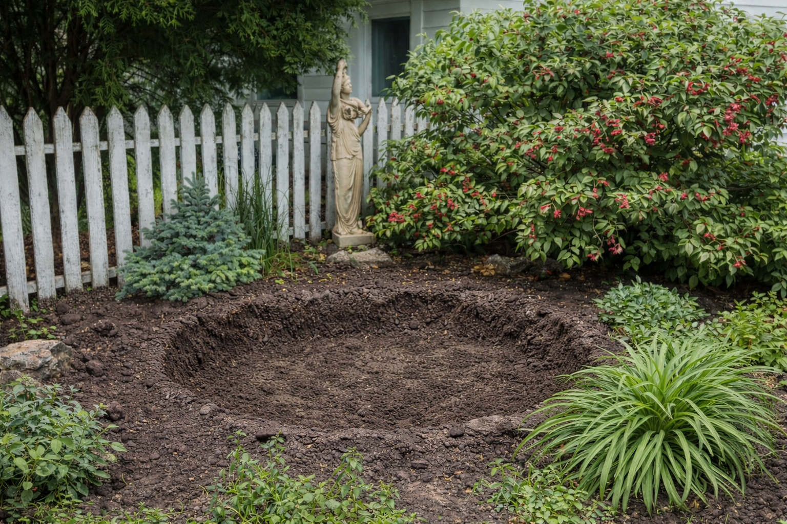 Small pond - dug out