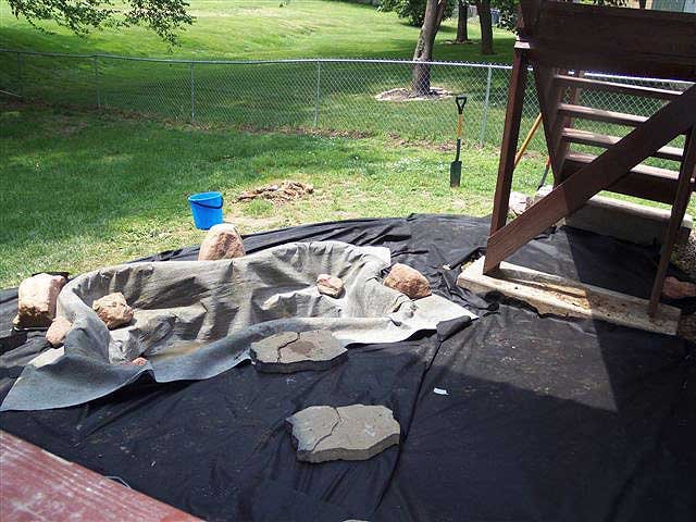 Lined with Rock on a Roll