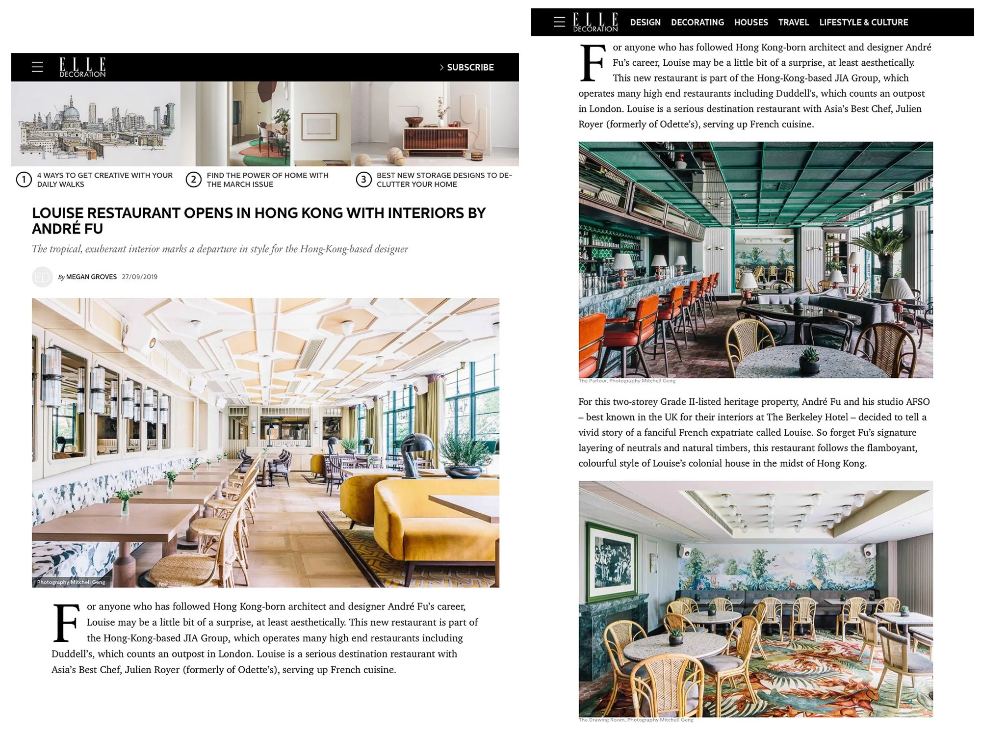 Louise - Elle Decoration