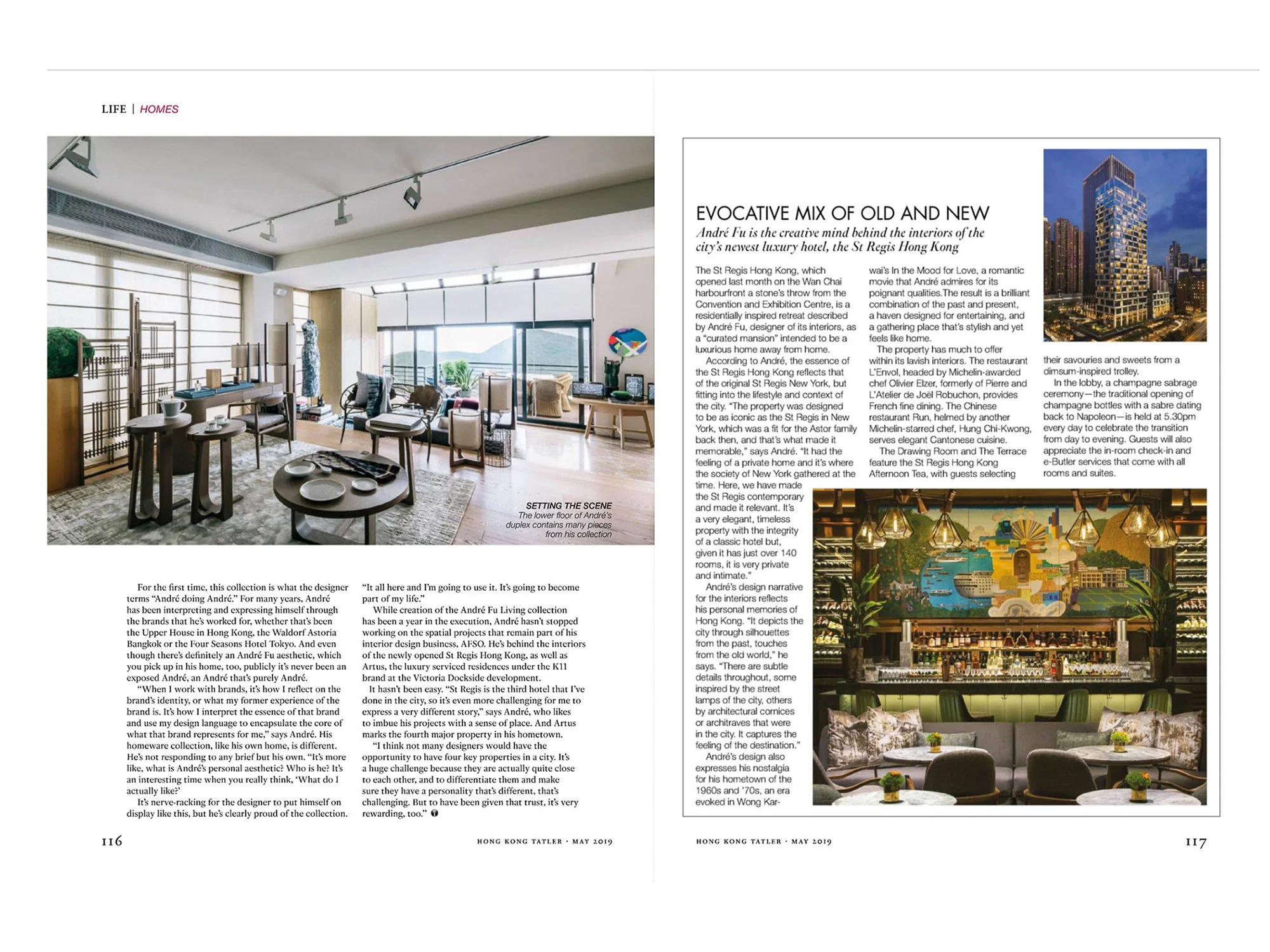 Andre Fu, AFSO - Tatler