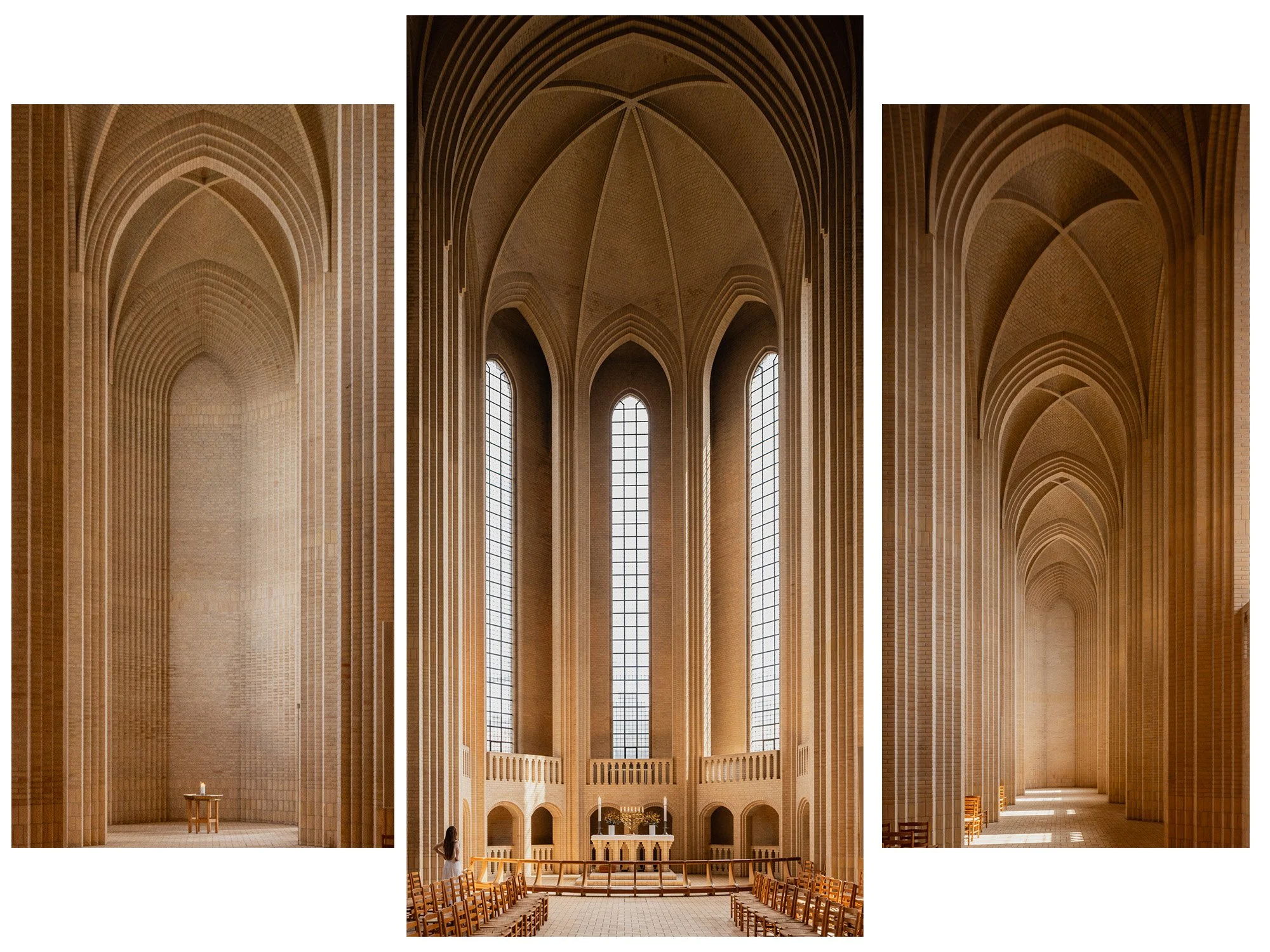 Grundtvigs Kirke - Peder Vilhelm Jensen Klint. Copenhagan, Denmark