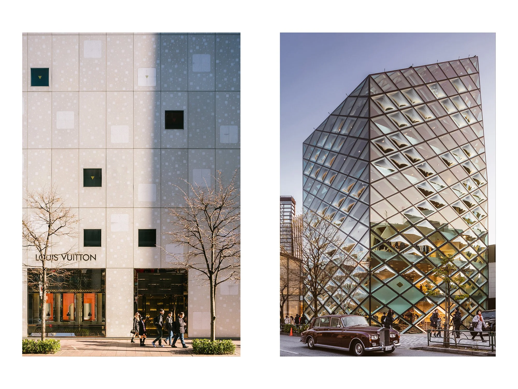 Louis Vuitton Tokyo Matsuya Ginza - Jun Aoki & Associates. Tokyo, Japan
-
Prada Tokyo Aoyama - Herzog and de Meuron. Tokyo, Japan