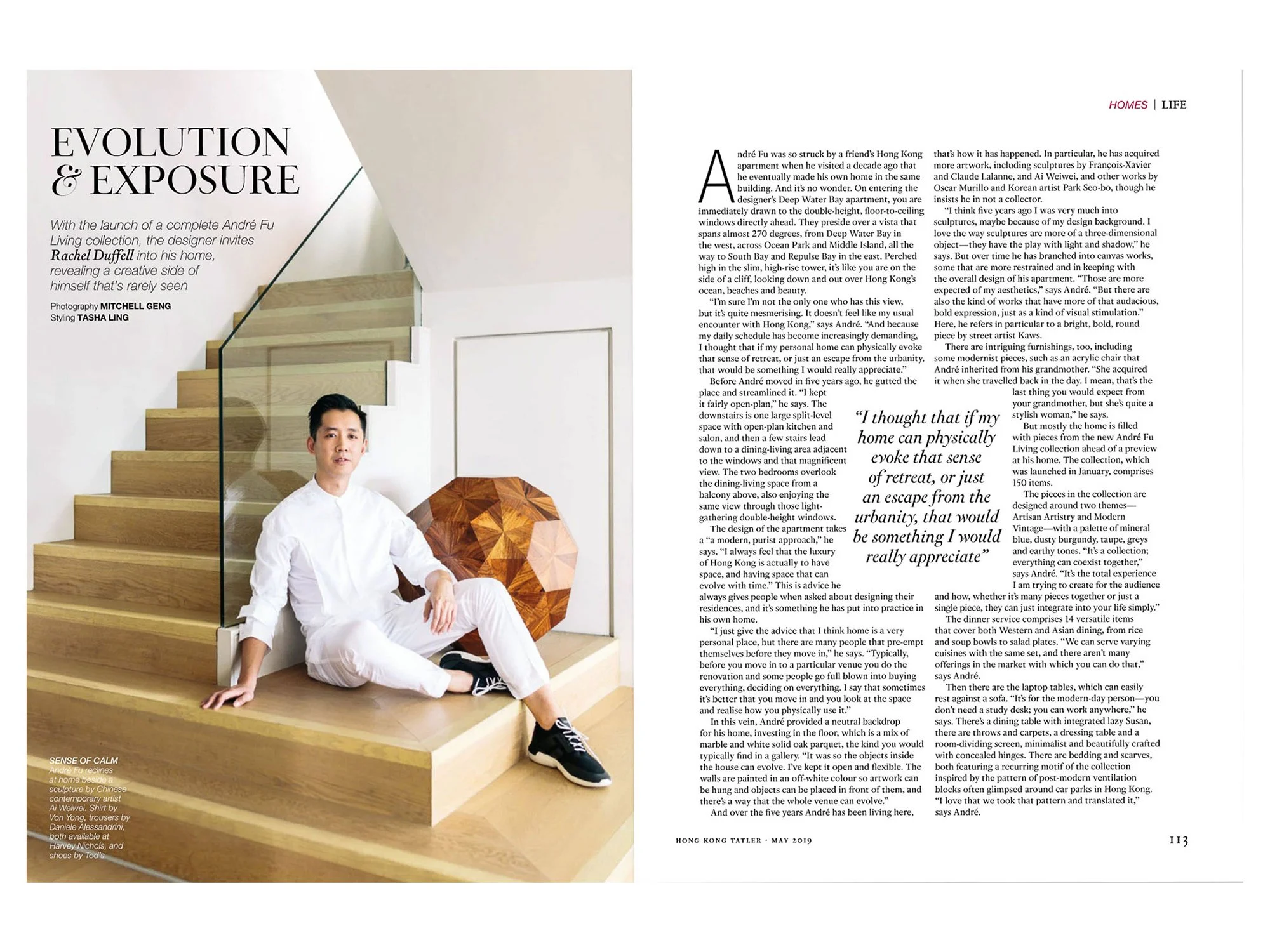Andre Fu, AFSO - Tatler