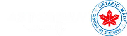 Ontario Trains logo with a red maple leaf and blue circular border.