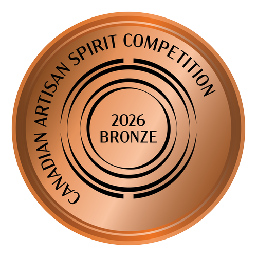 Bronze medal from the Canadian Artisan Spirit Competition, 2026.
