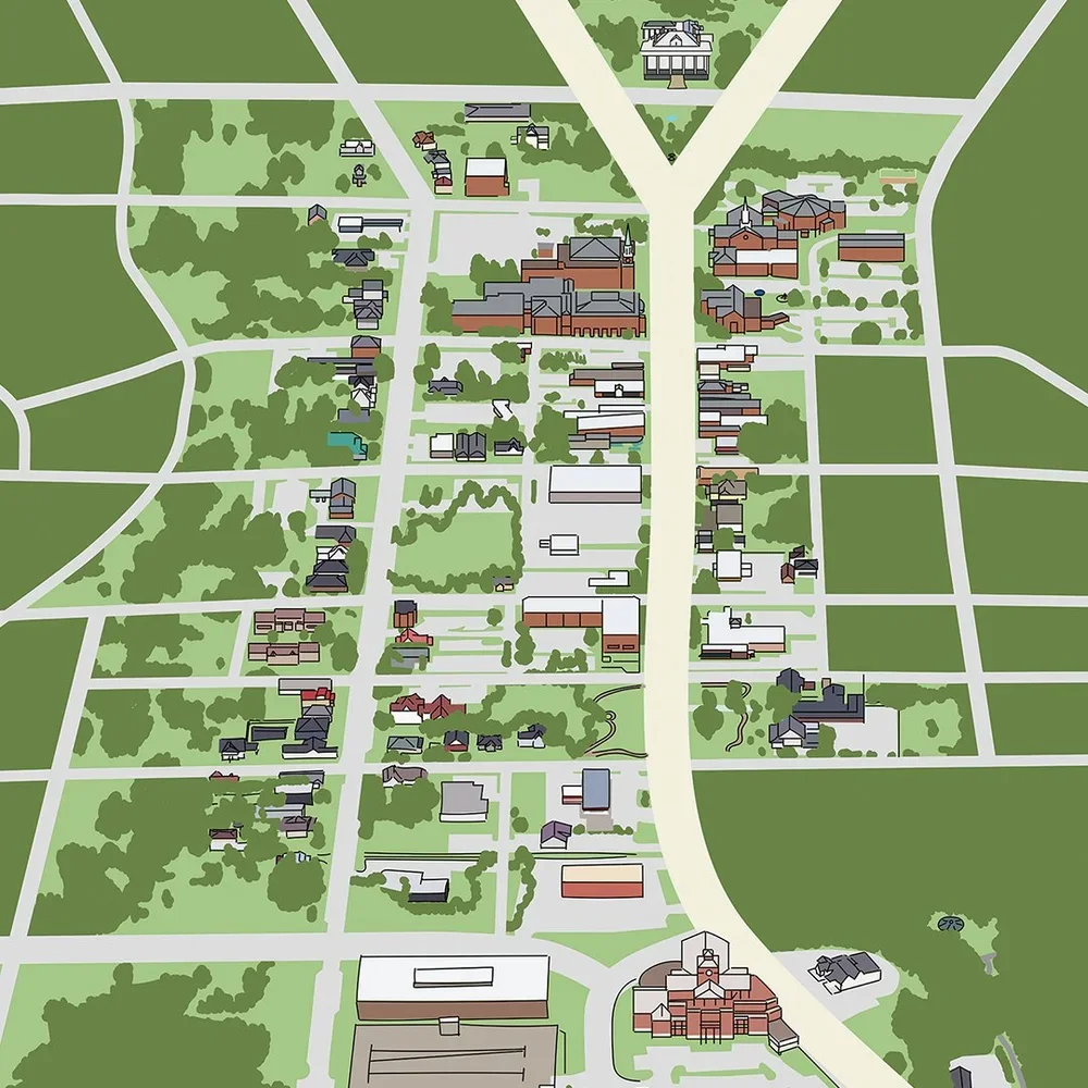 North Augusta Walking Map