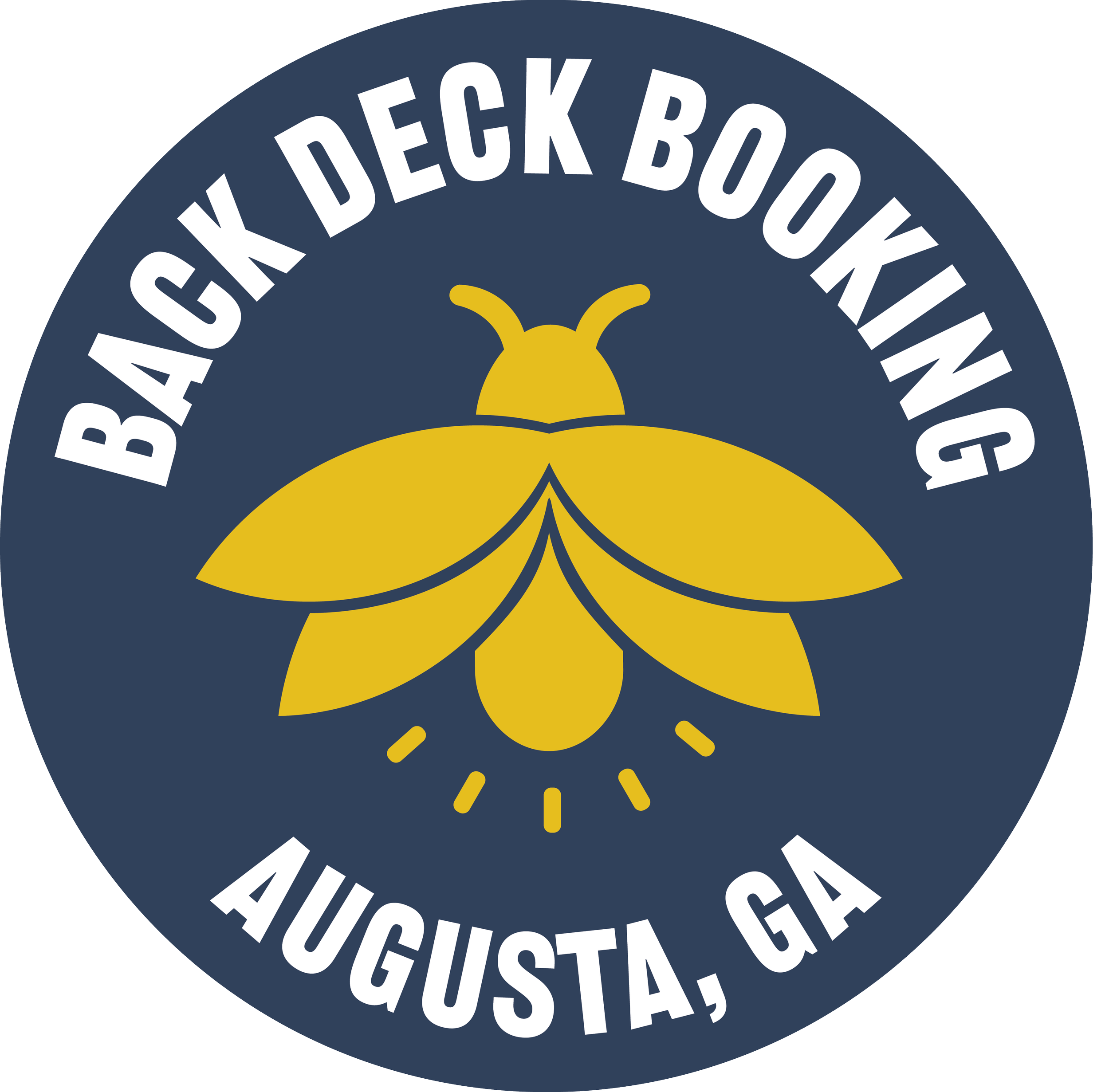 Back deck booking logo Master_Navy Yellow Circle BDB.png