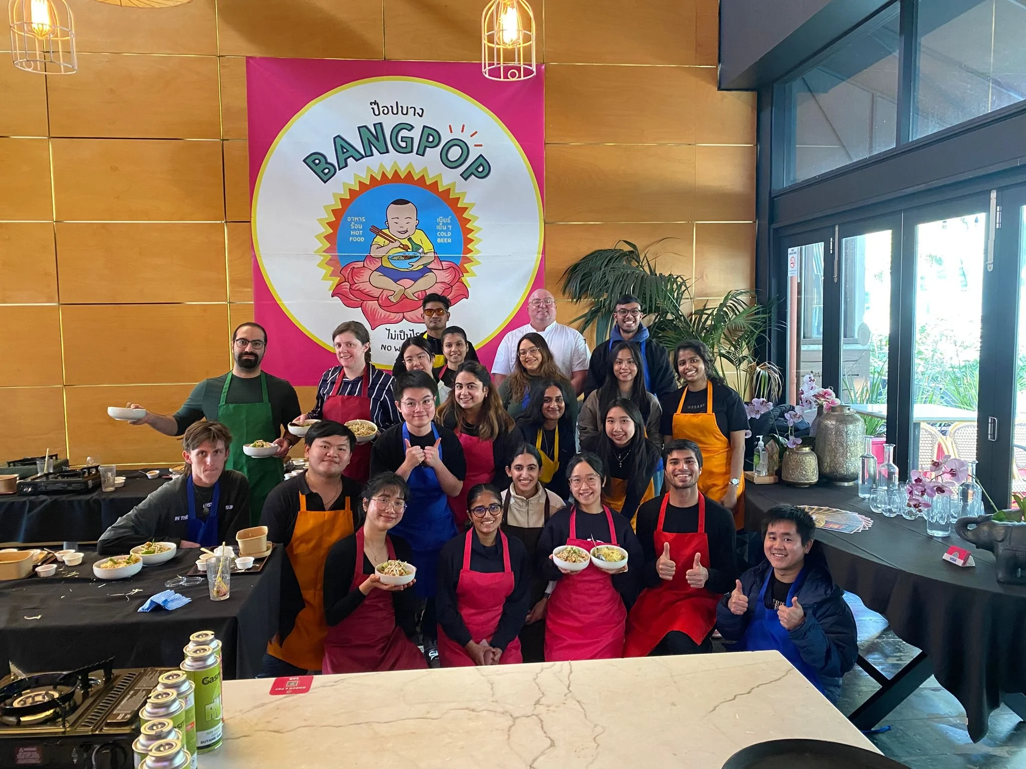 Thai Cooking Master Class - Green Curry Prawns &amp; Thai Roti