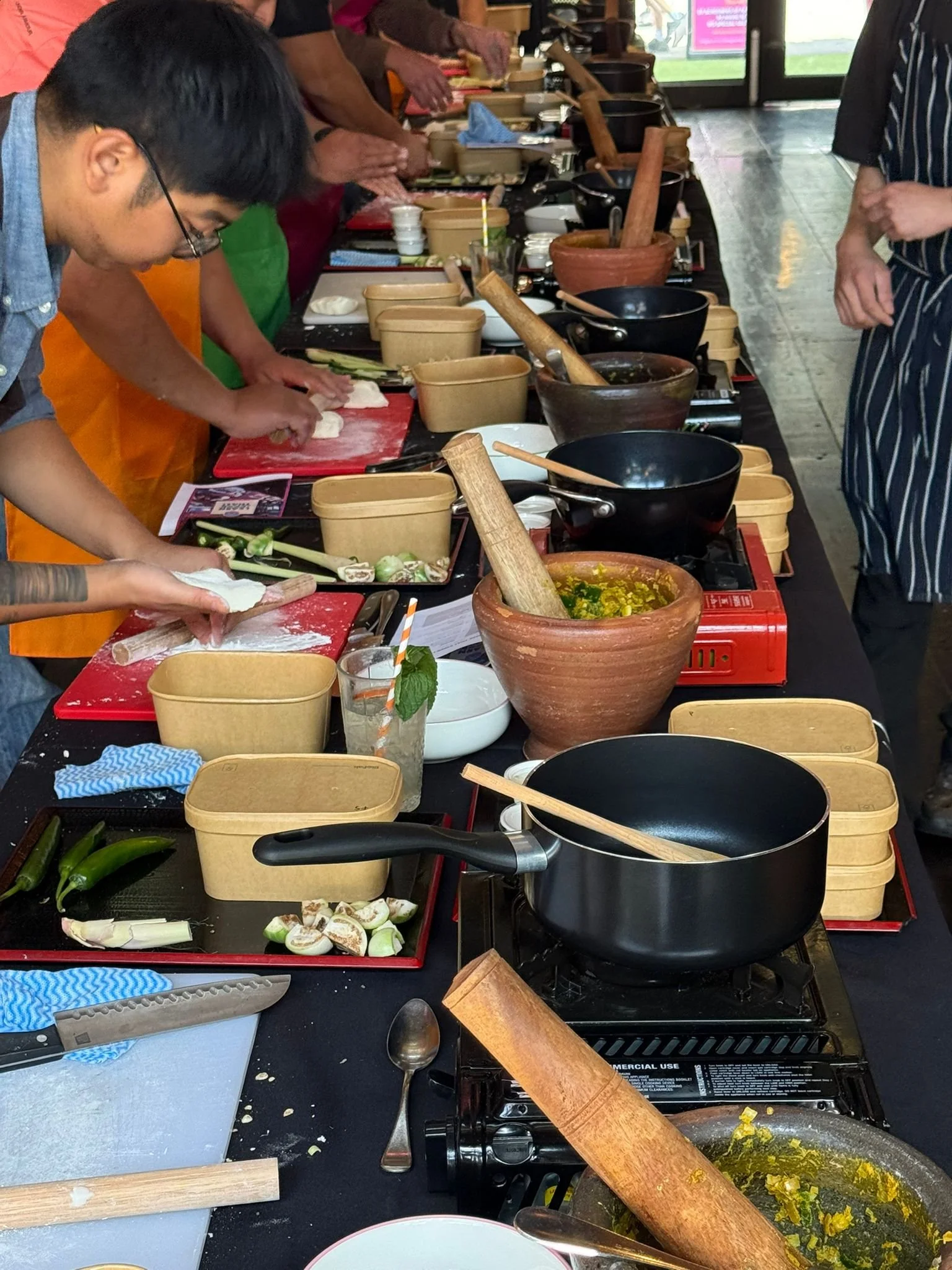 Green Curry Prawns &amp; Thai Roti Masterclass