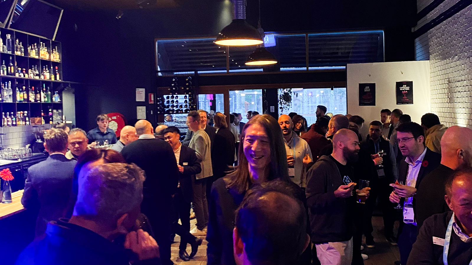 Guests attending a function at Plus 5