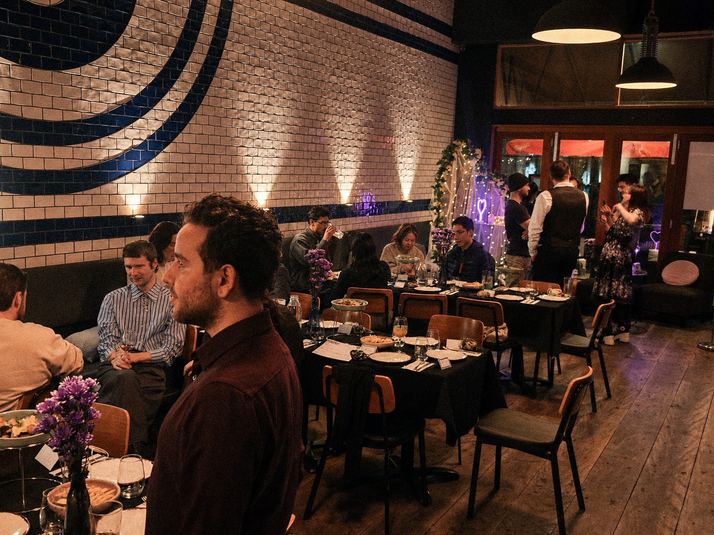 Seated events at Plus 5 South Wharf