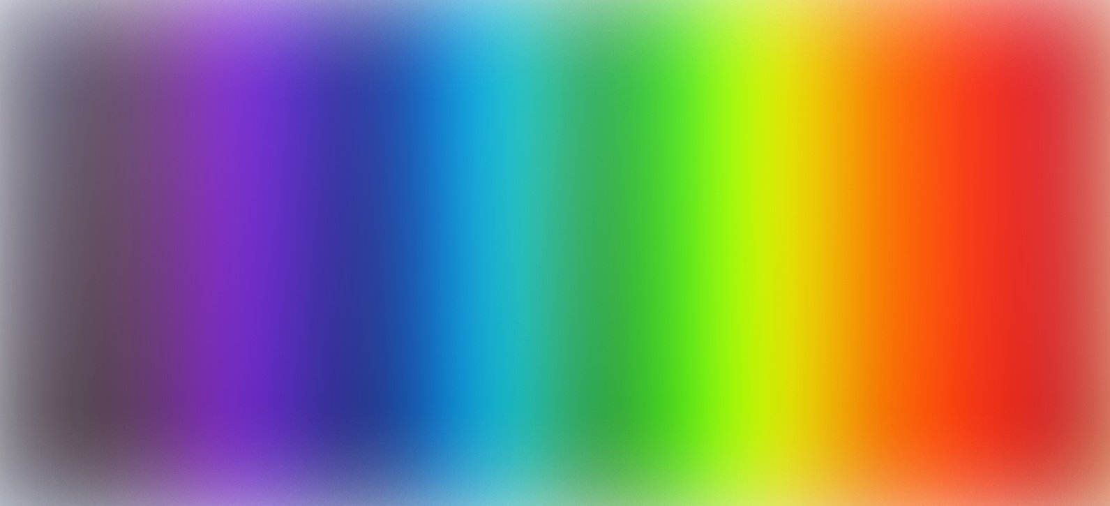 Sfondo sfumato con transizioni di colori dall'azzurro, blu, verde, giallo, arancione al rosso.