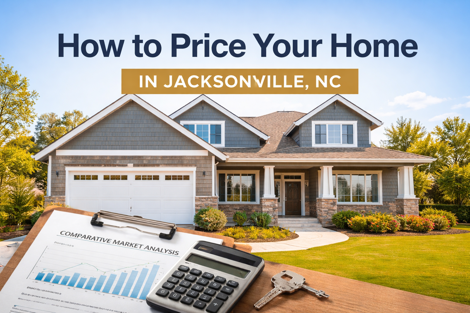 How to Price Your Home in Jacksonville, NC Using Current Market Data