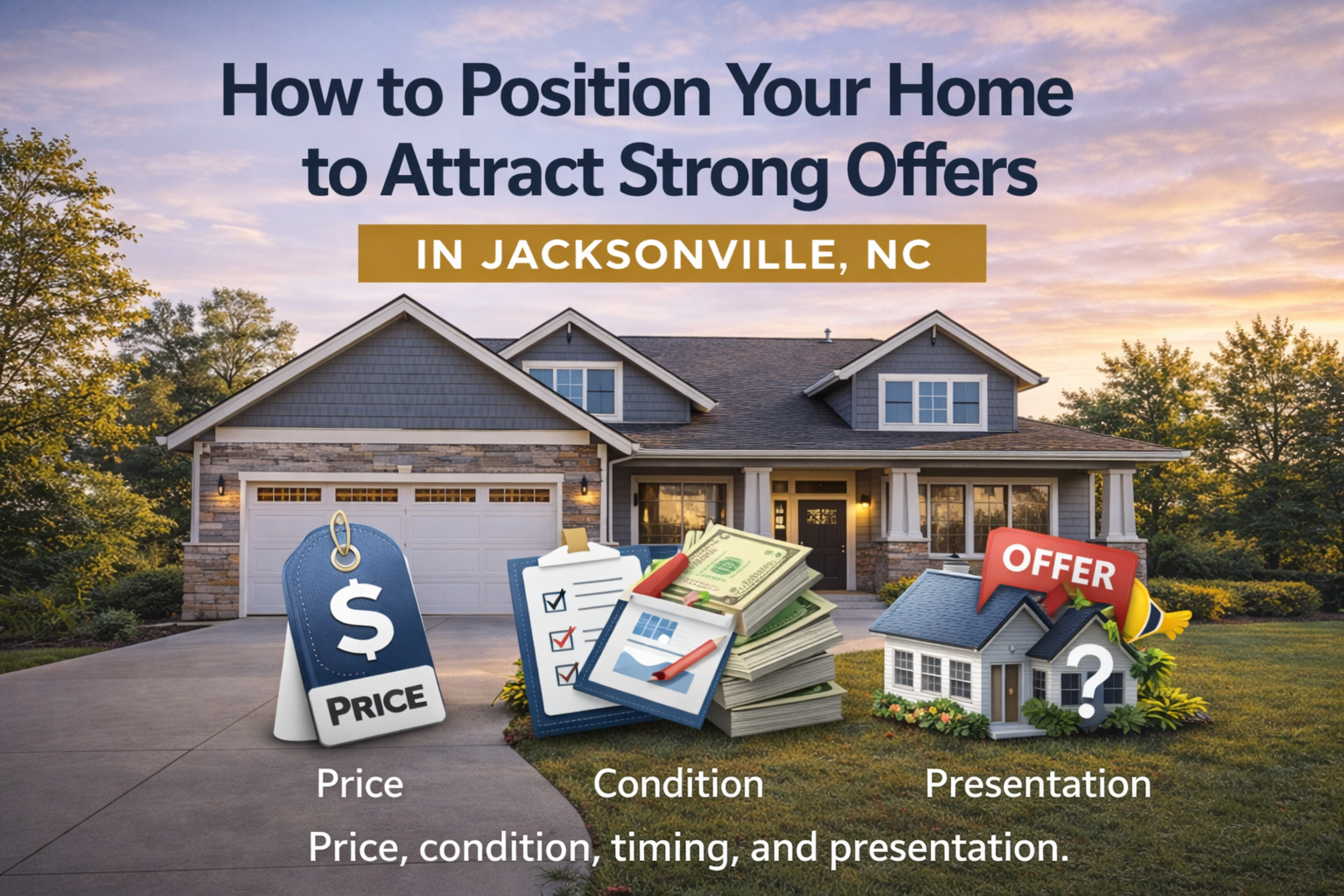How to Position Your Home to Attract Strong Offers in Jacksonville NC