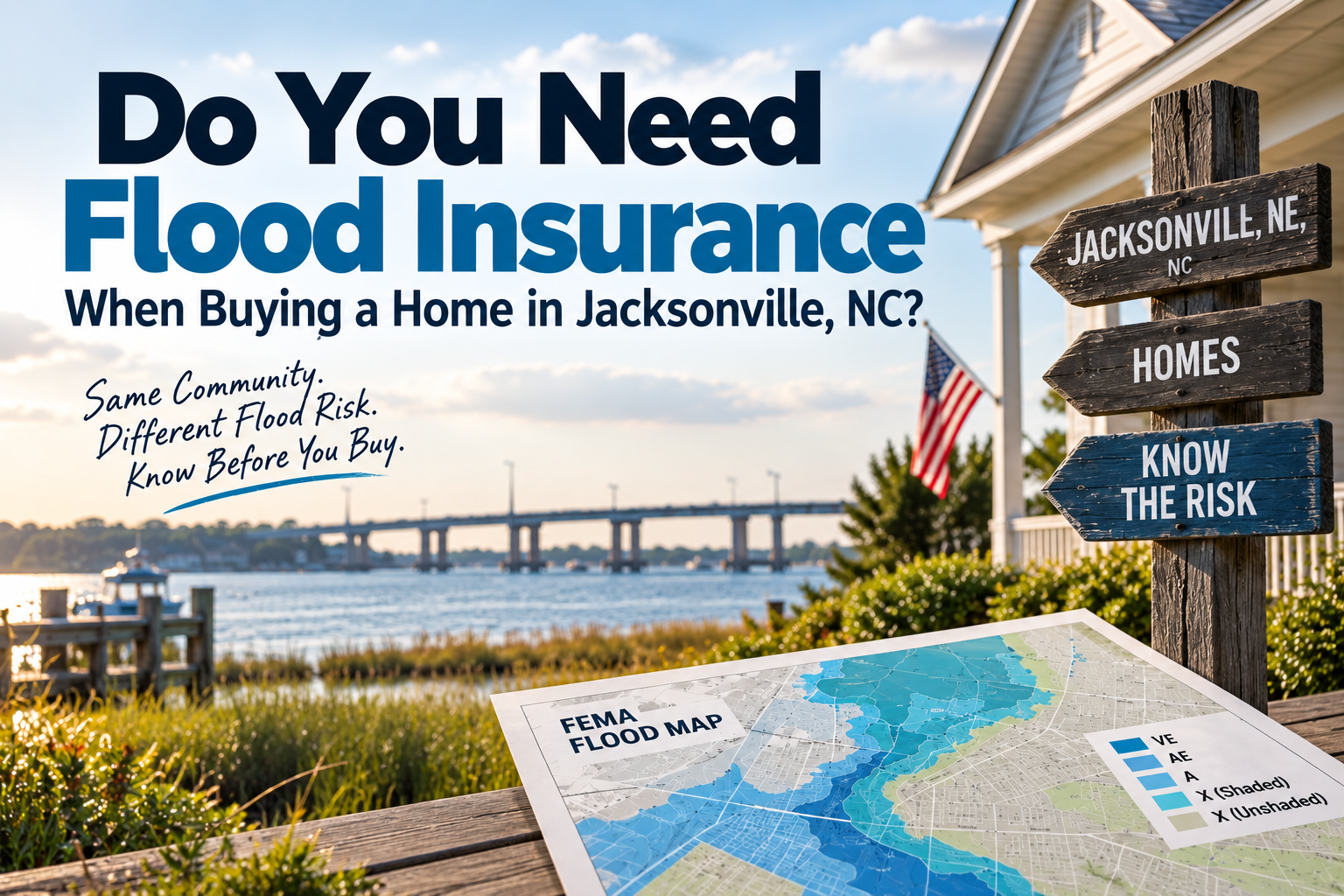 Do You Need Flood Insurance When Buying a Home in Jacksonville, NC?