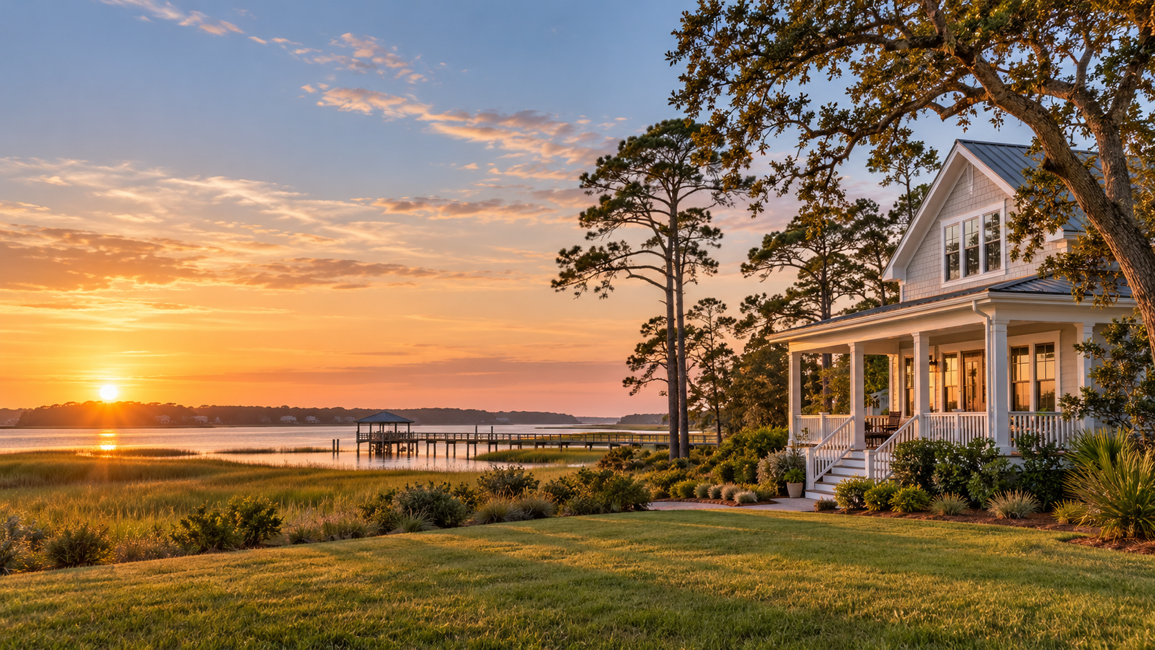 Coastal Living waterfront access