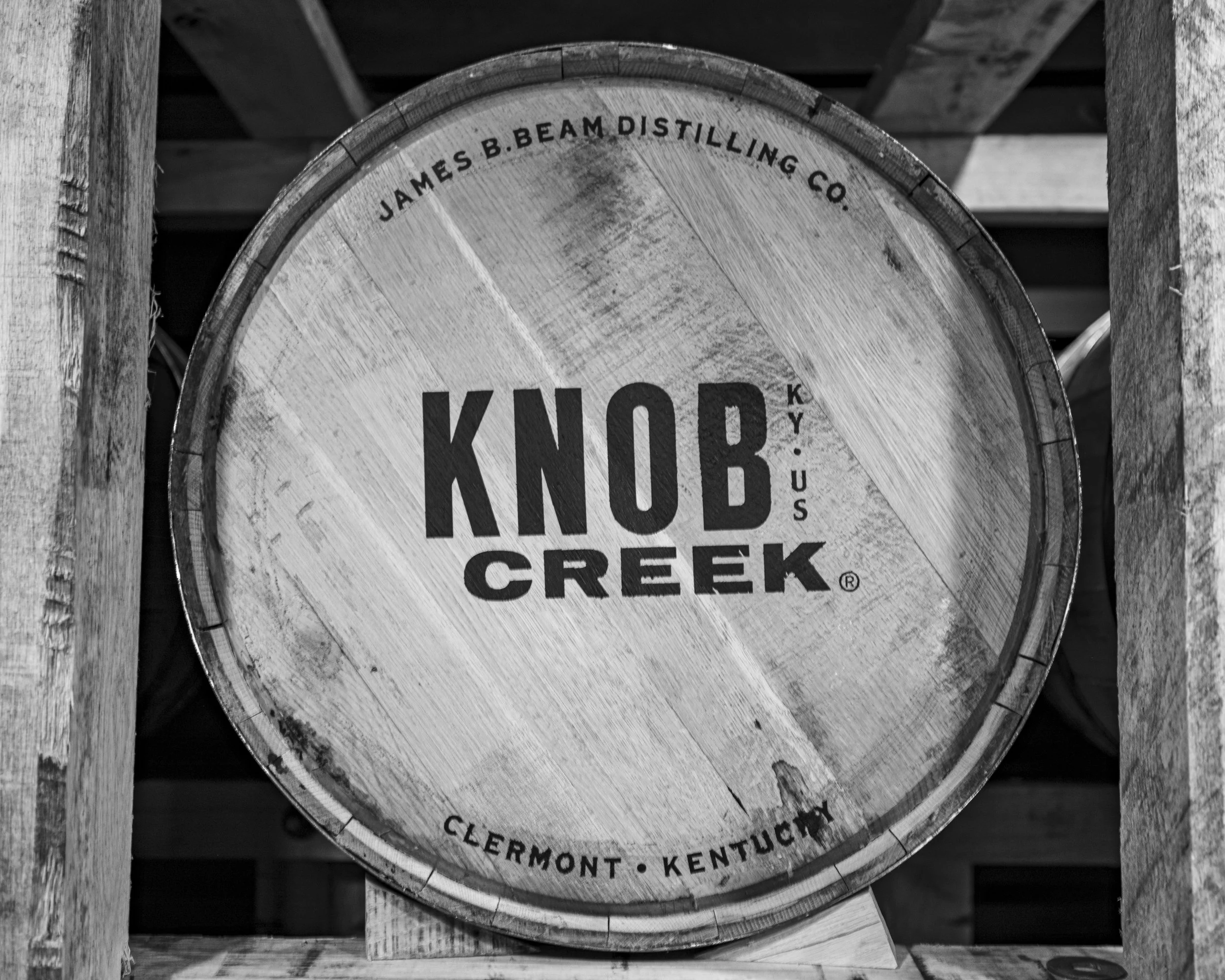Knob Creek Barrel BW - Jim Beam Distillery, KY.jpg