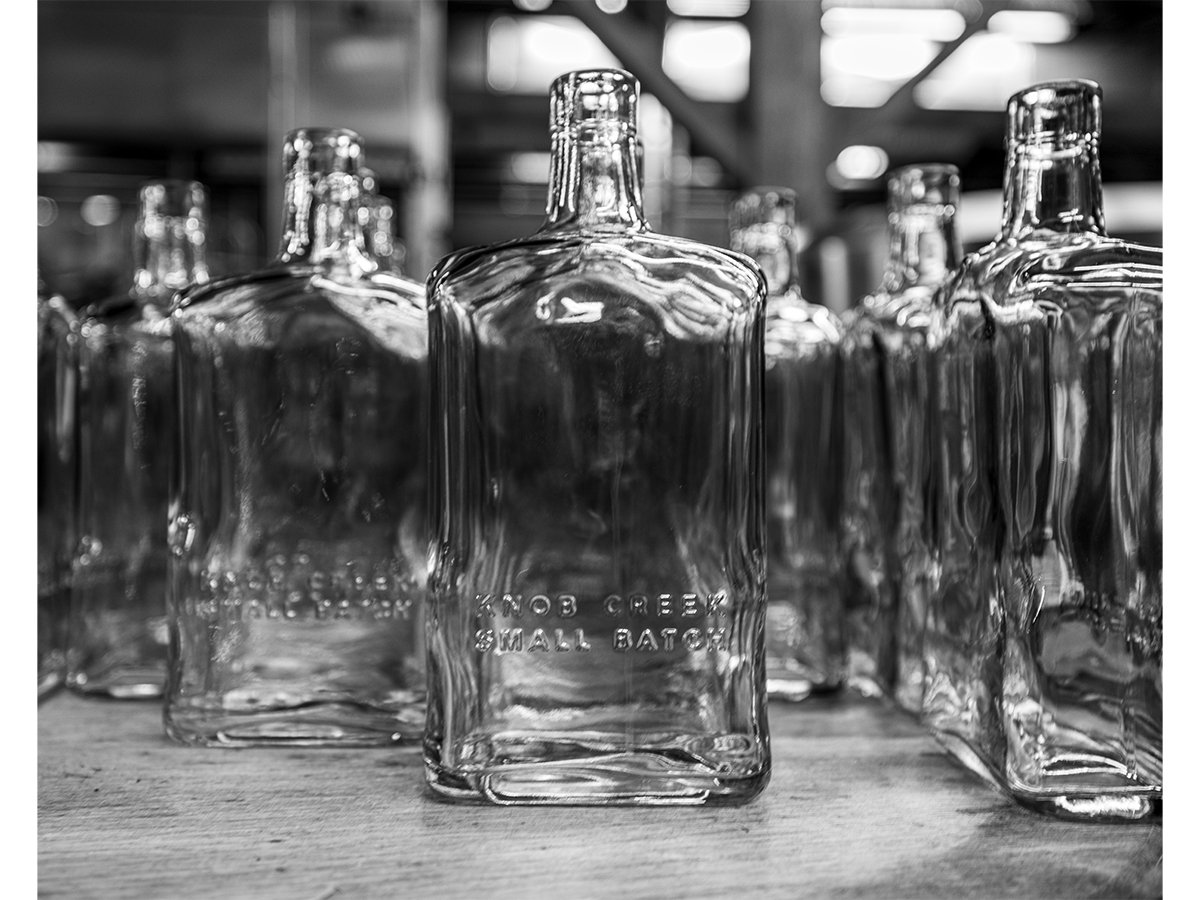 Knob Creek Bottles - Jim Beam Distillery, KY.jpg