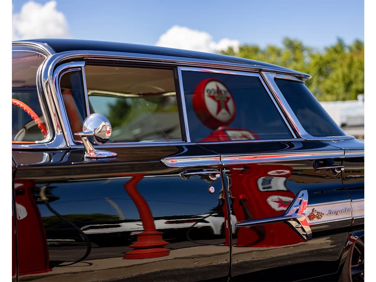 1960 Impala at The Pump
