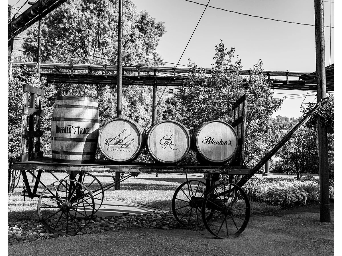 On the Buffalo Trace Wagon - Buffalo Trace Distillery, KY.jpg