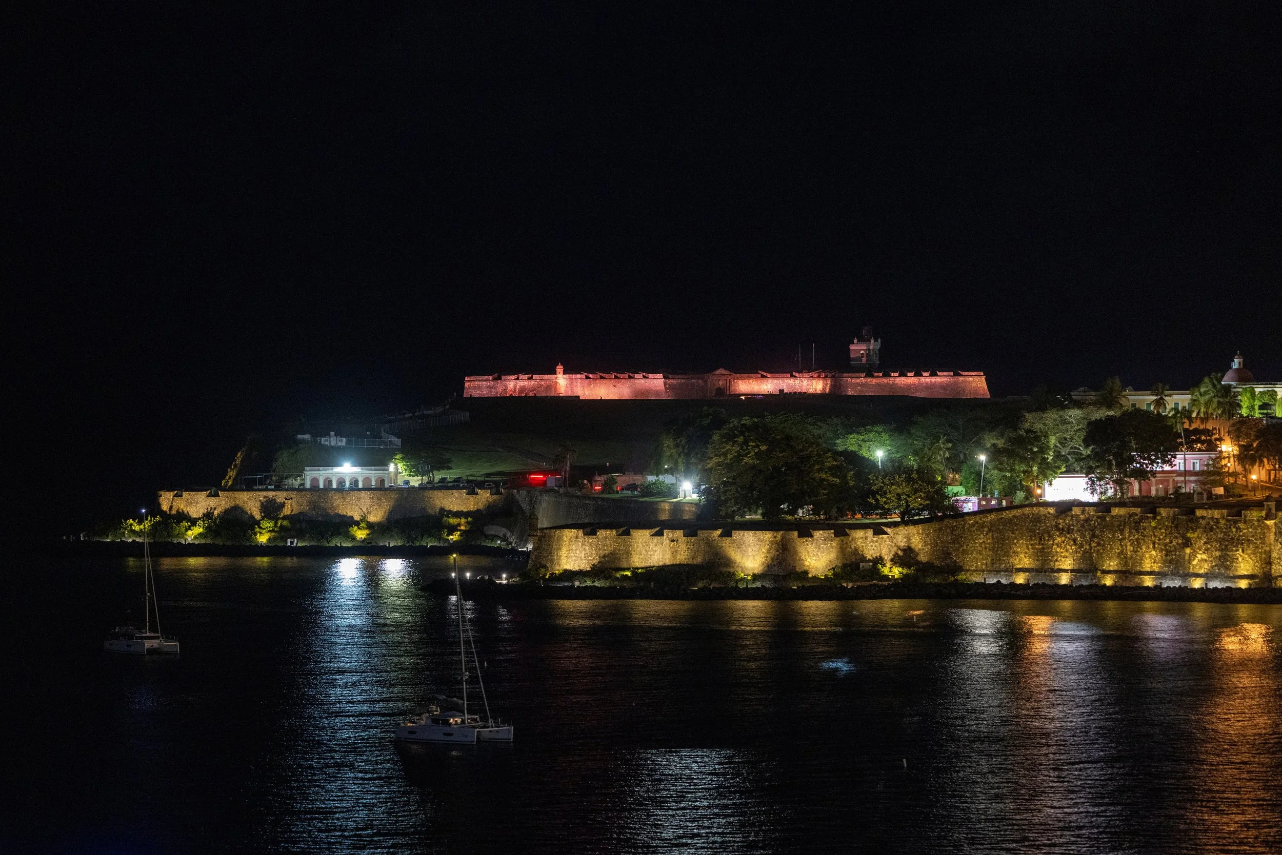 Castillo San Felipe Del Morro at Night