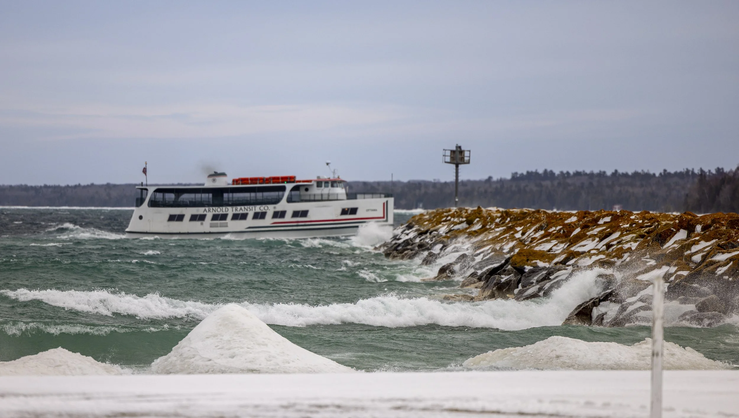 Cold Commuter - Mackinac Island, MI.jpg