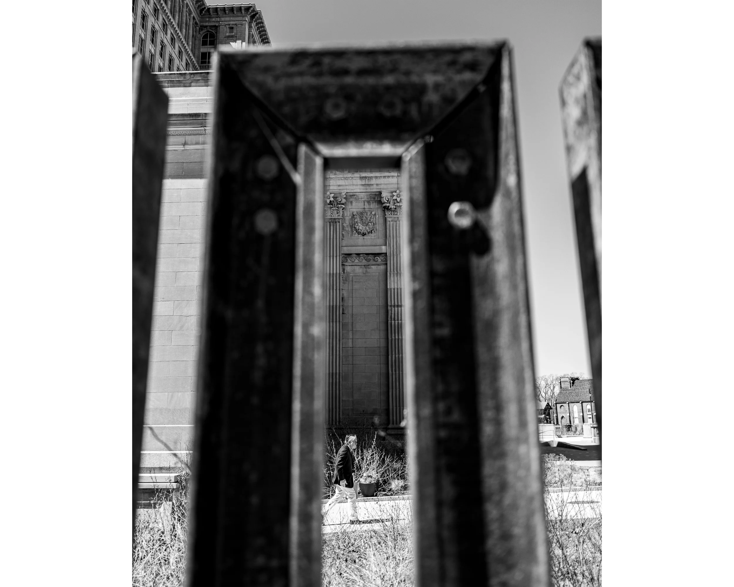 Detroit Central Train Station No. 27 BW  4x5T WebP.webp