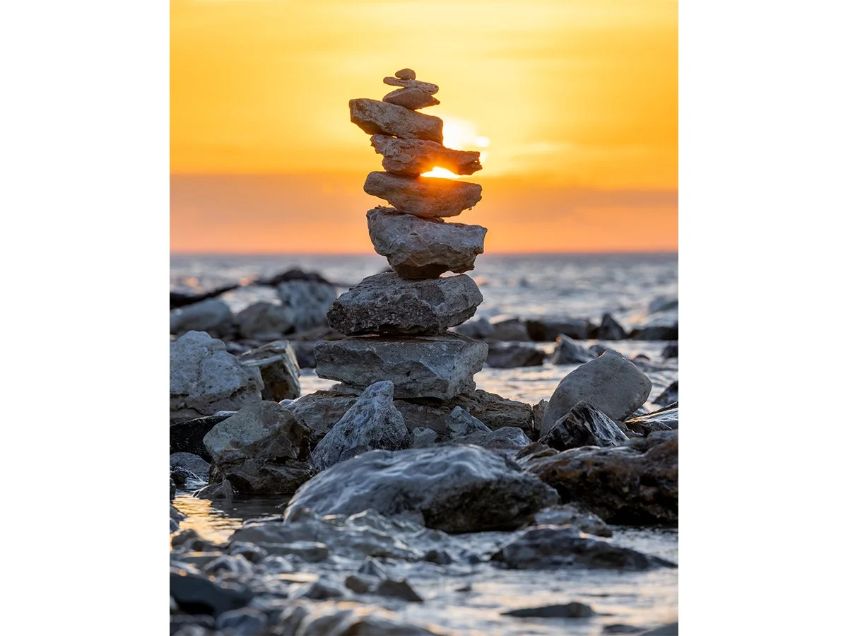 Mackinac Island Cairn Sunrise - Mackinac Island, MI.jpg