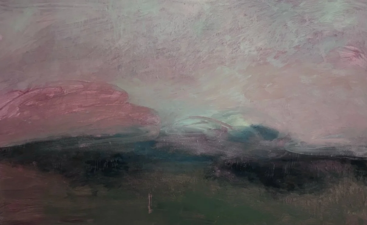 "Cape Marsh" (2025) 50" x 32" acrylic on canvas $4200