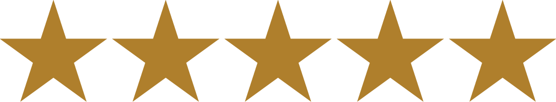 5 golden stars showcasing top-rated dj services