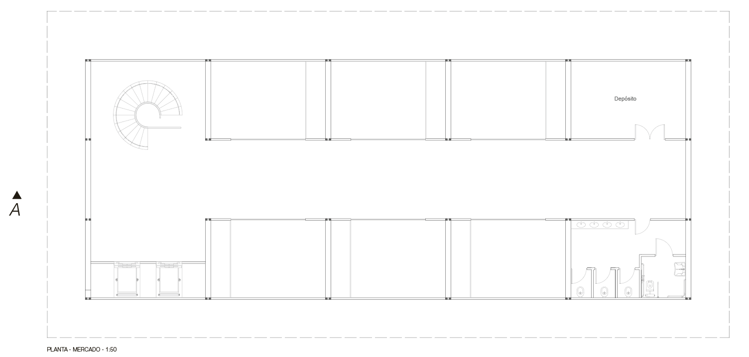 Planta | Mercado 2025.2 | Ladeira da Montanha, 78 - Centro Histórico - Salvador