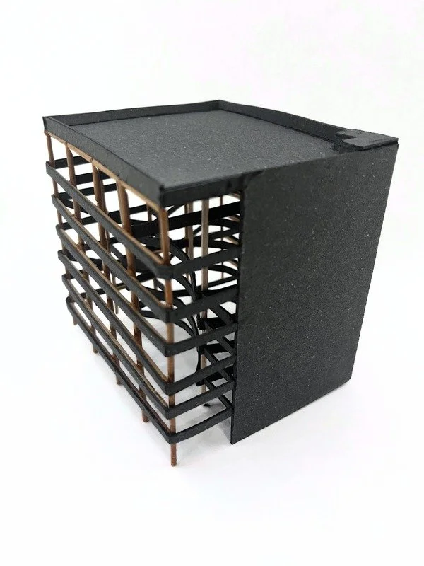 Maquete | Biblioteca + Café 2025.1 | R. Talmud Thorá, 185 - Bom Retiro