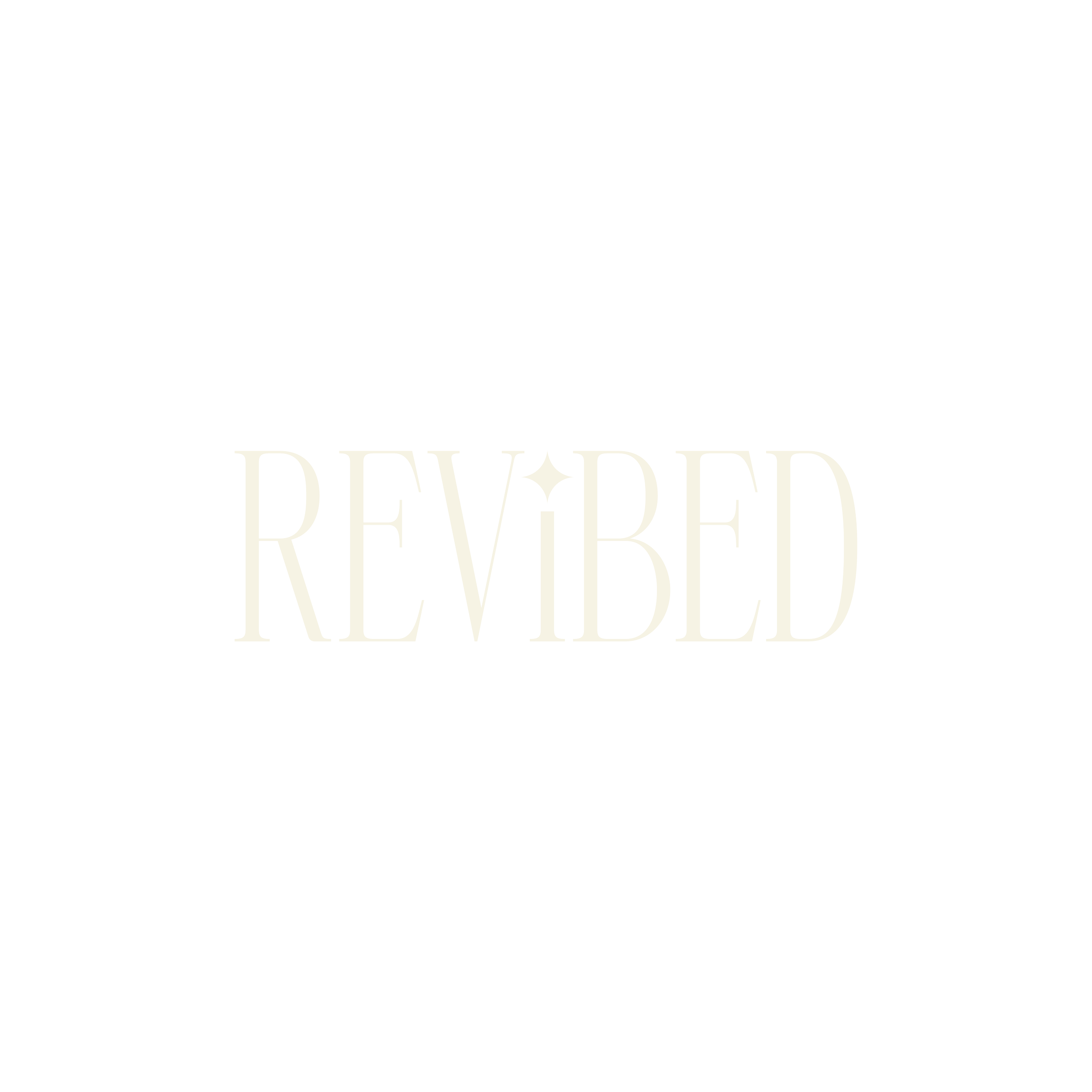 Black background with the word 'REVERBED' in white, stylized text with a star symbol replacing the dot in the letter 'I'.