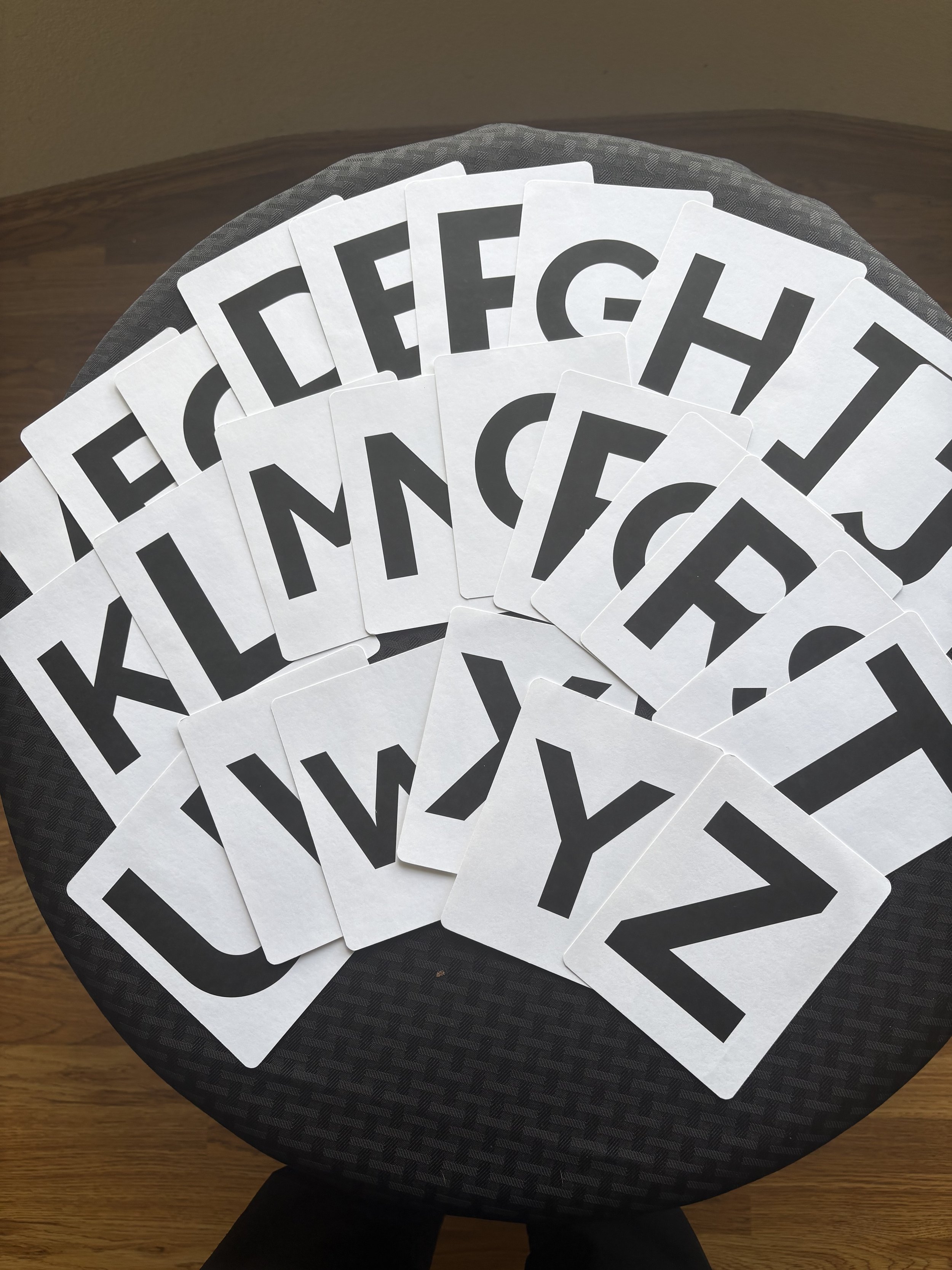 ABC Flash Cards – Capital & Lowercase Letters (Double-Sided)
