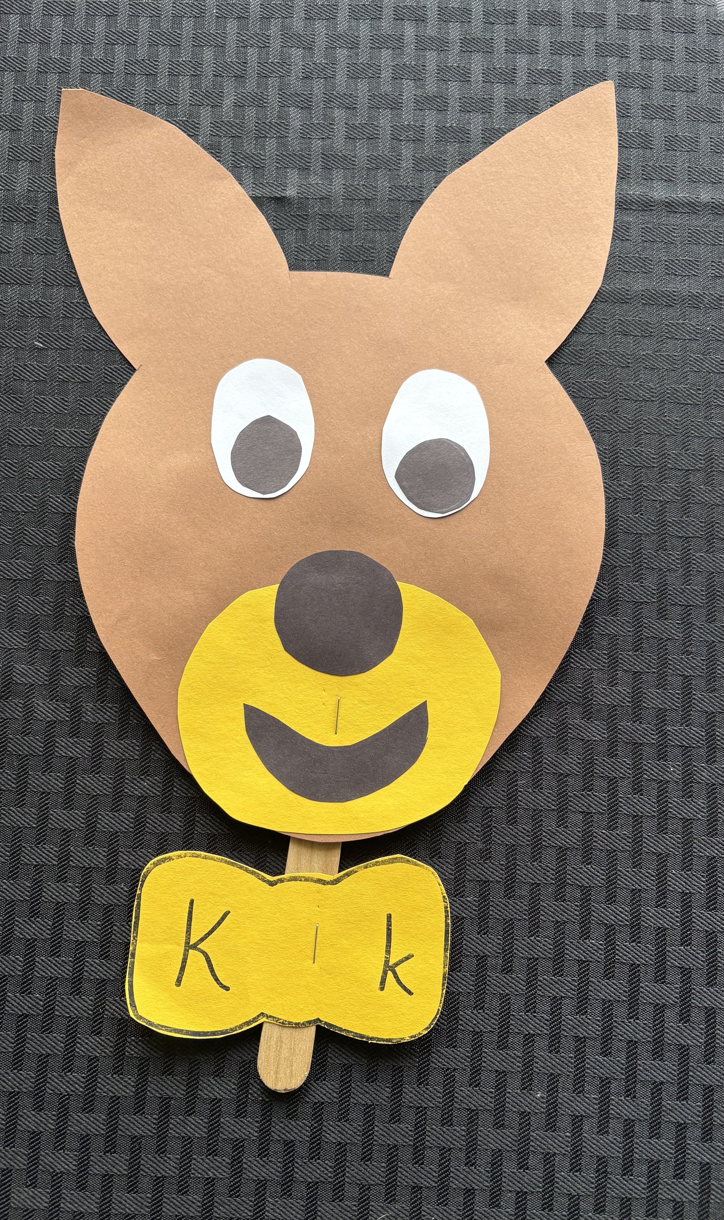 Letter K Puppet Packet- Katy Kangaroo