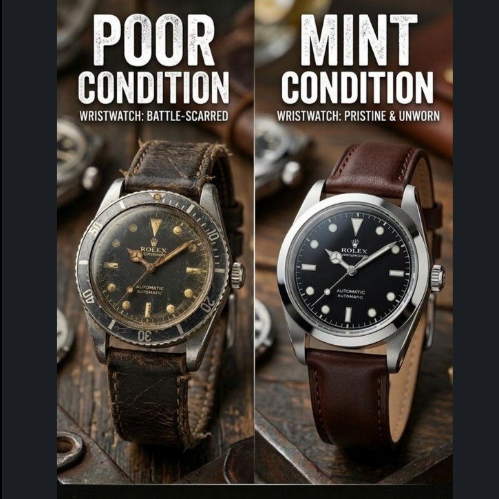 When it Comes to Luxury Watches, Condition Matters