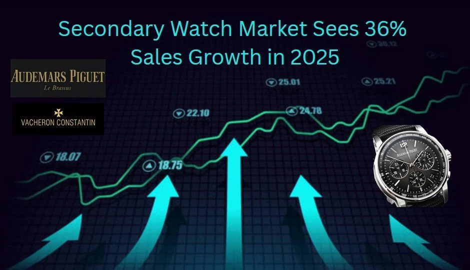 Secondary watch market sees 36% sales growth in 2025