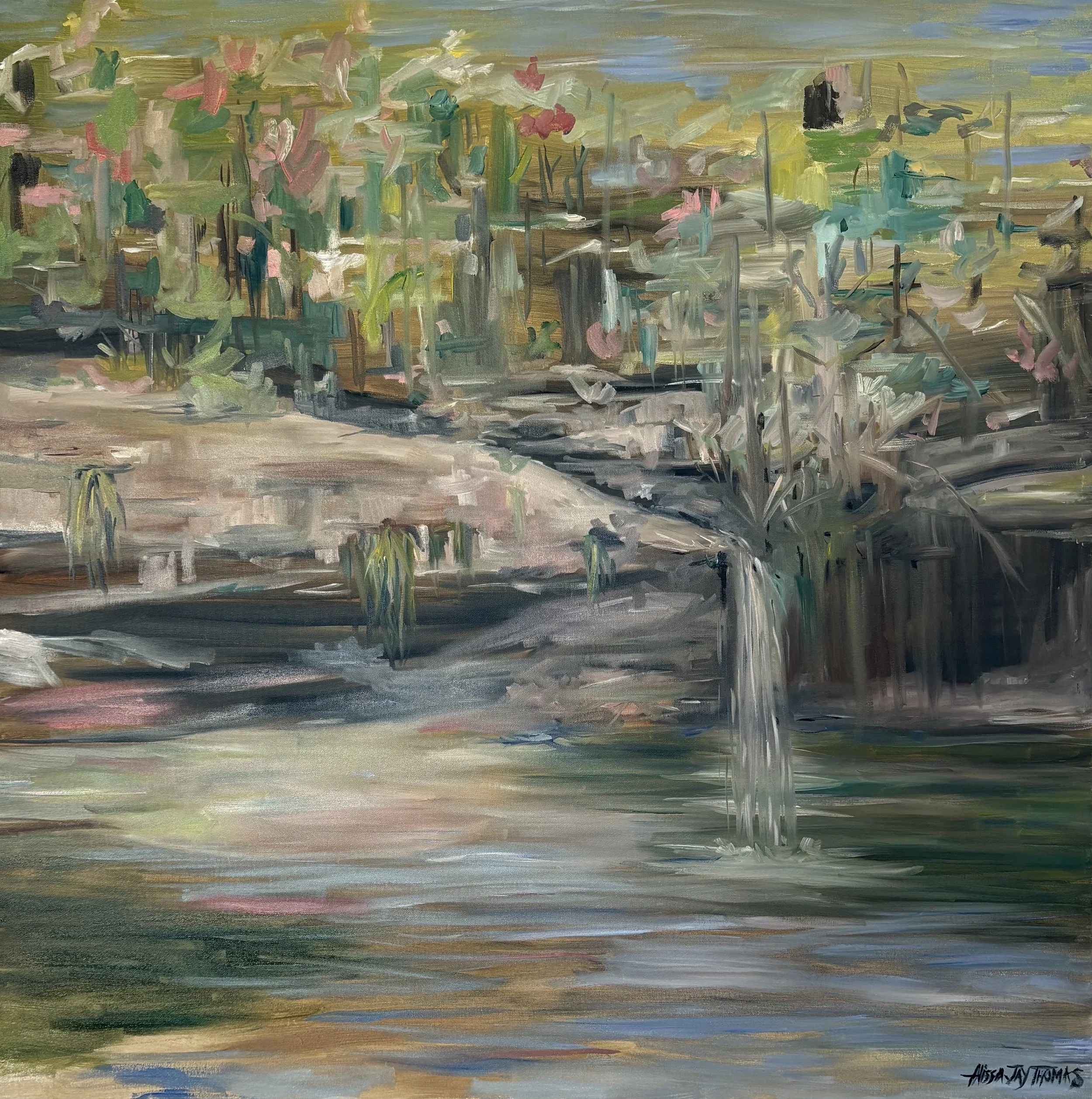 Original - the waterfall at warriewood