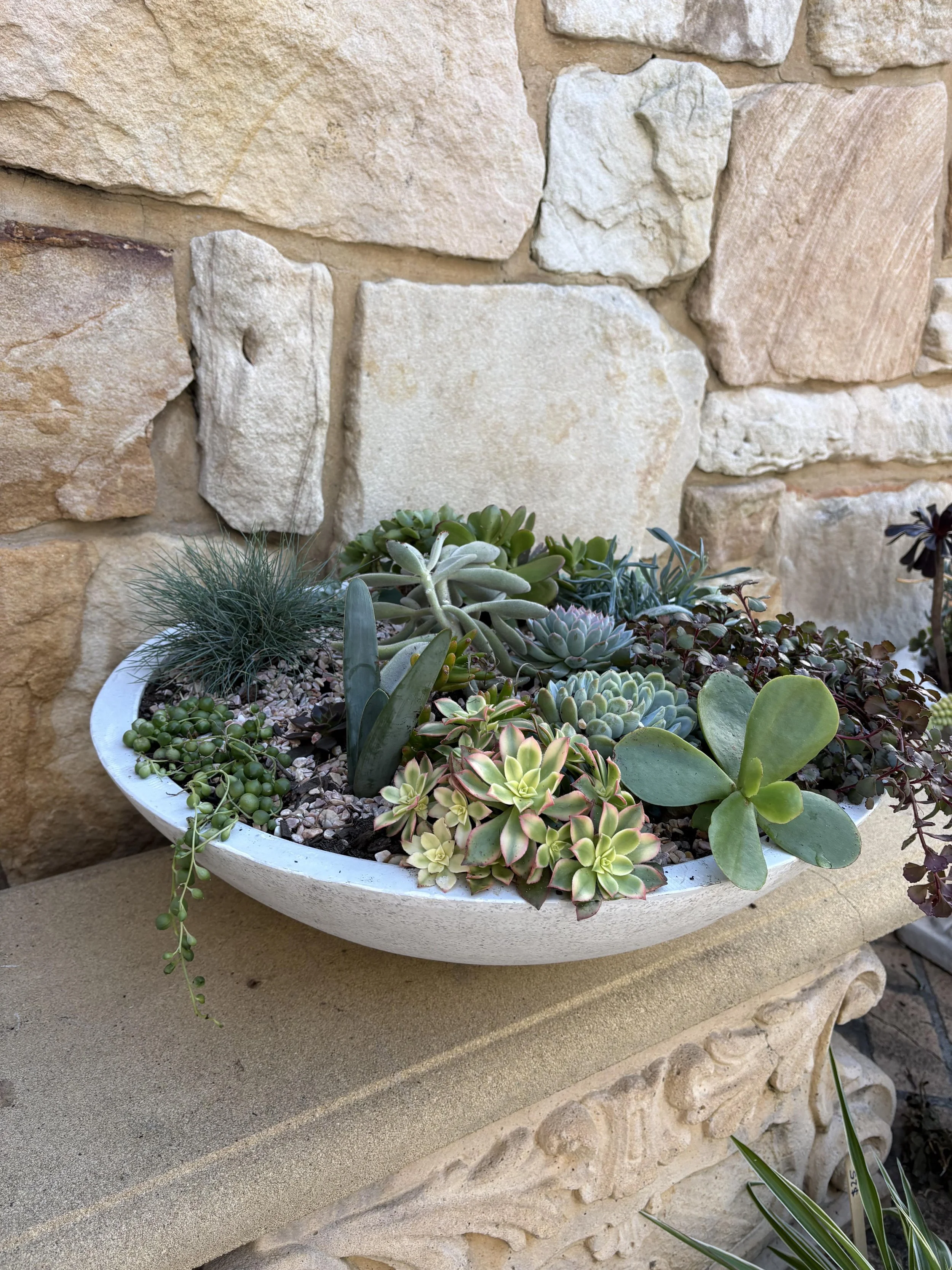 Extra large fibre glass bowl $200