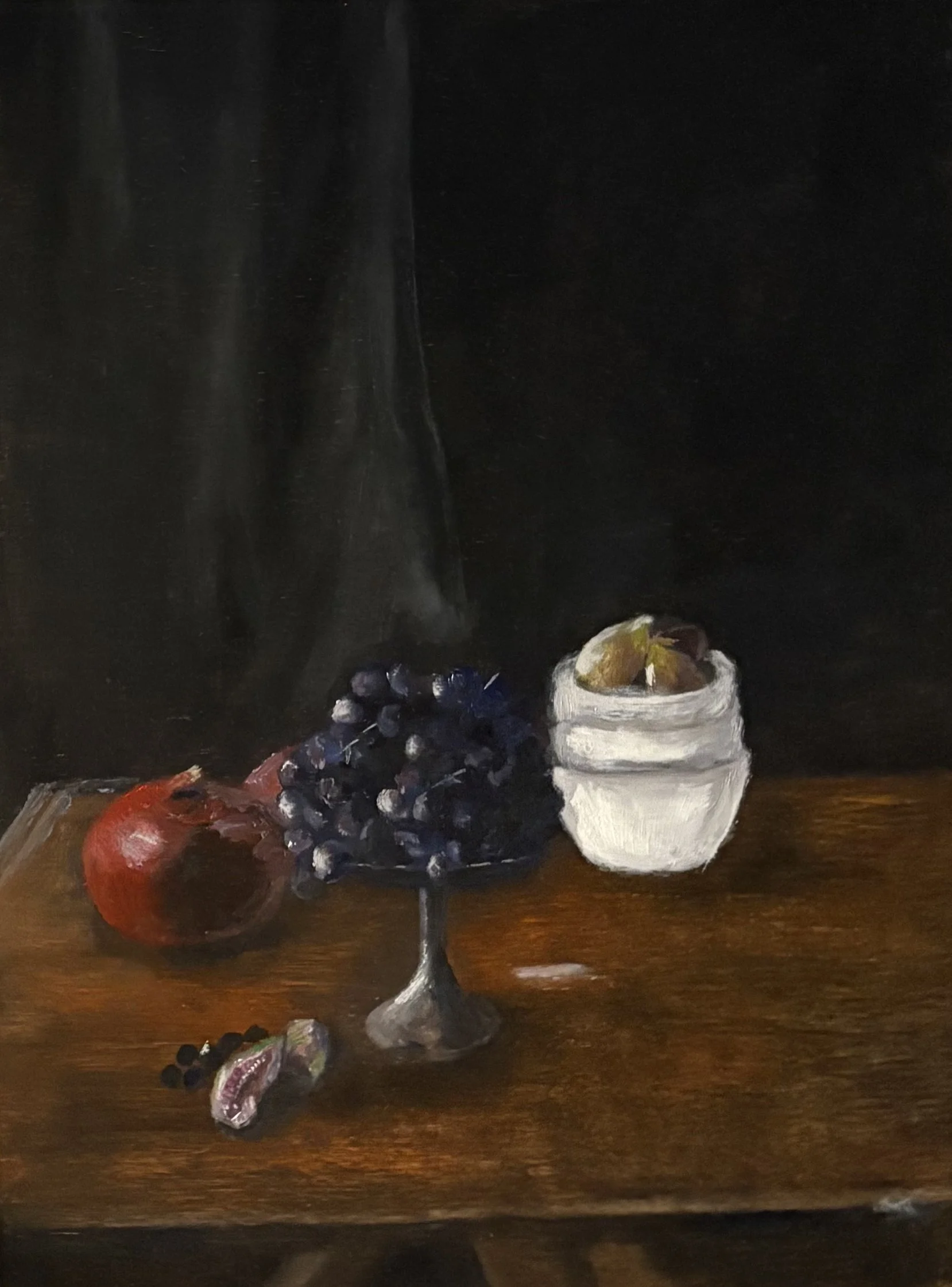 Original - pomegranates in shadow