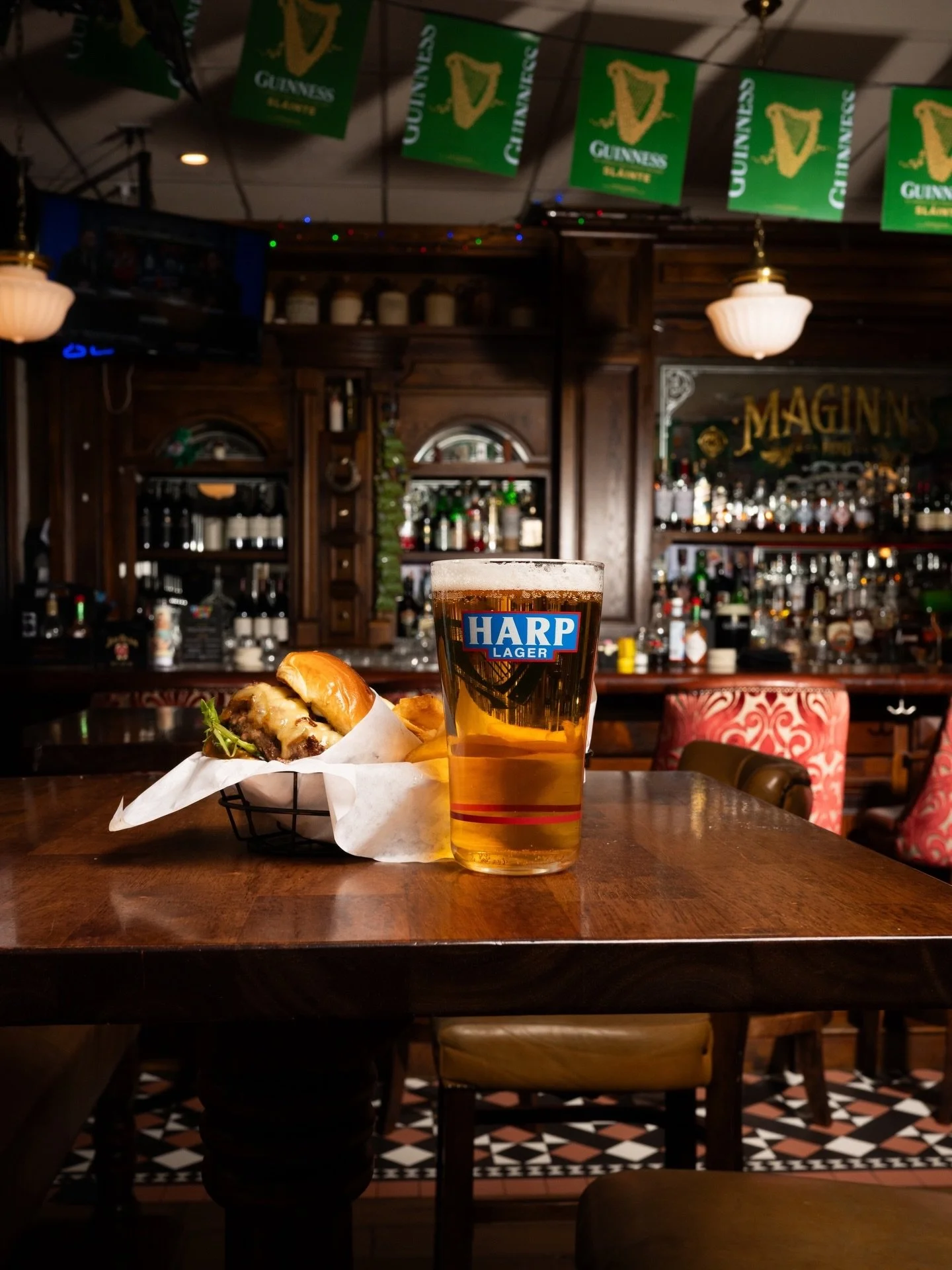 If the pint is cold and the burger is hot&hellip;
you&rsquo;ve made the right decision.