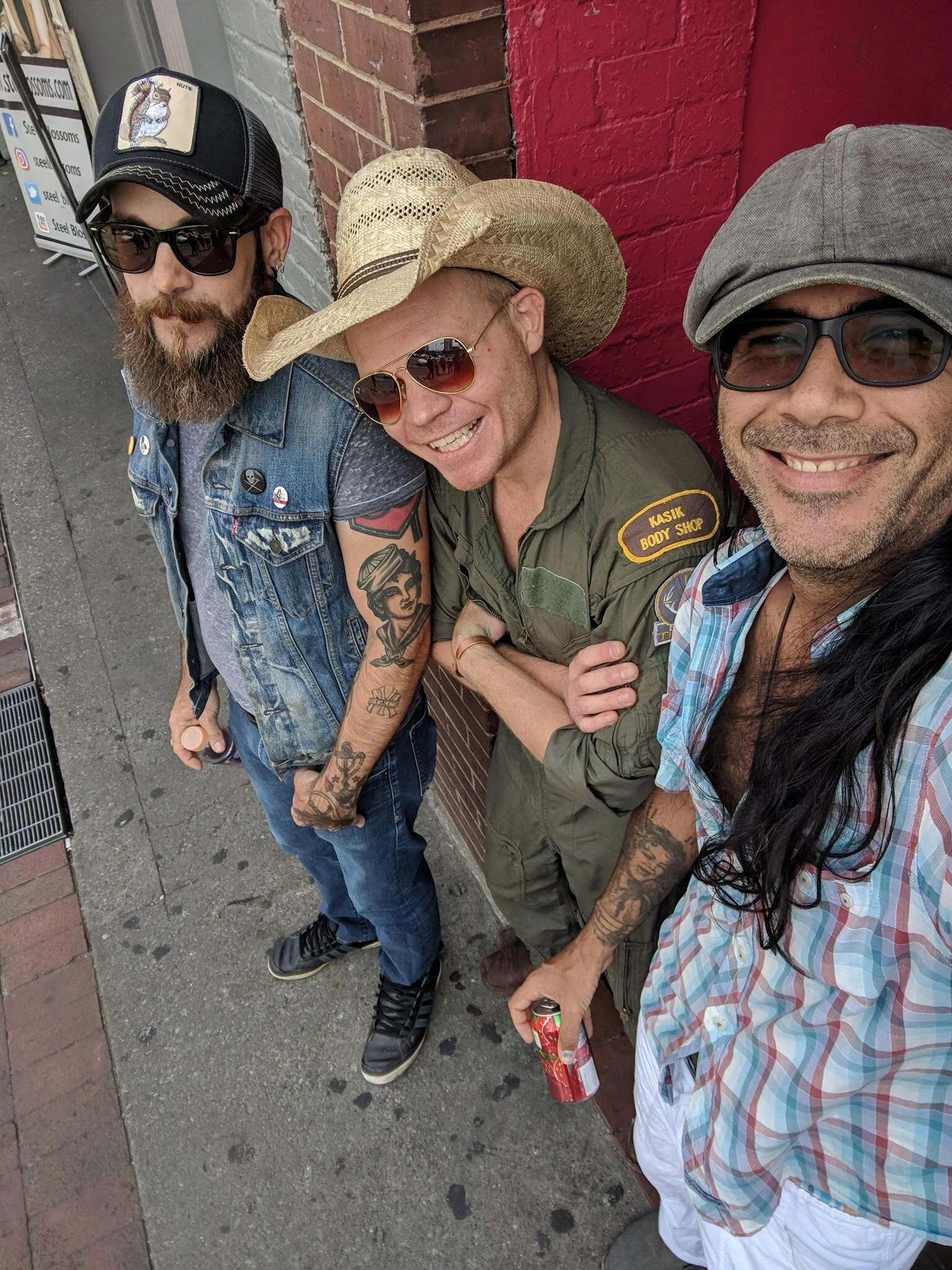 w/ The Dead Cowboys while on break at Rippy's in Nashville