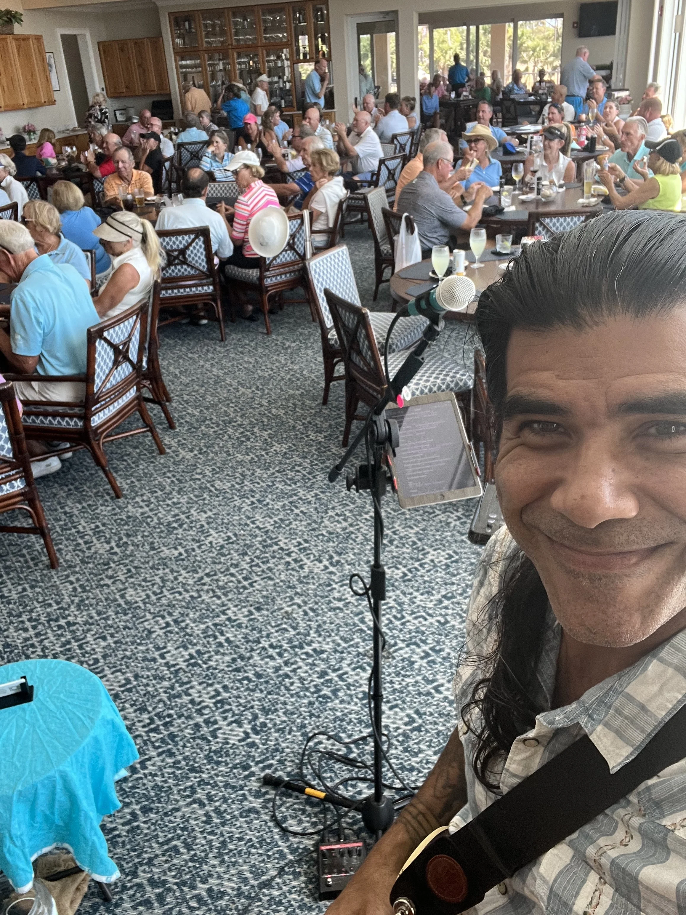 Final event of the season at Lemon Bay golf club.  140 people in attendance.  