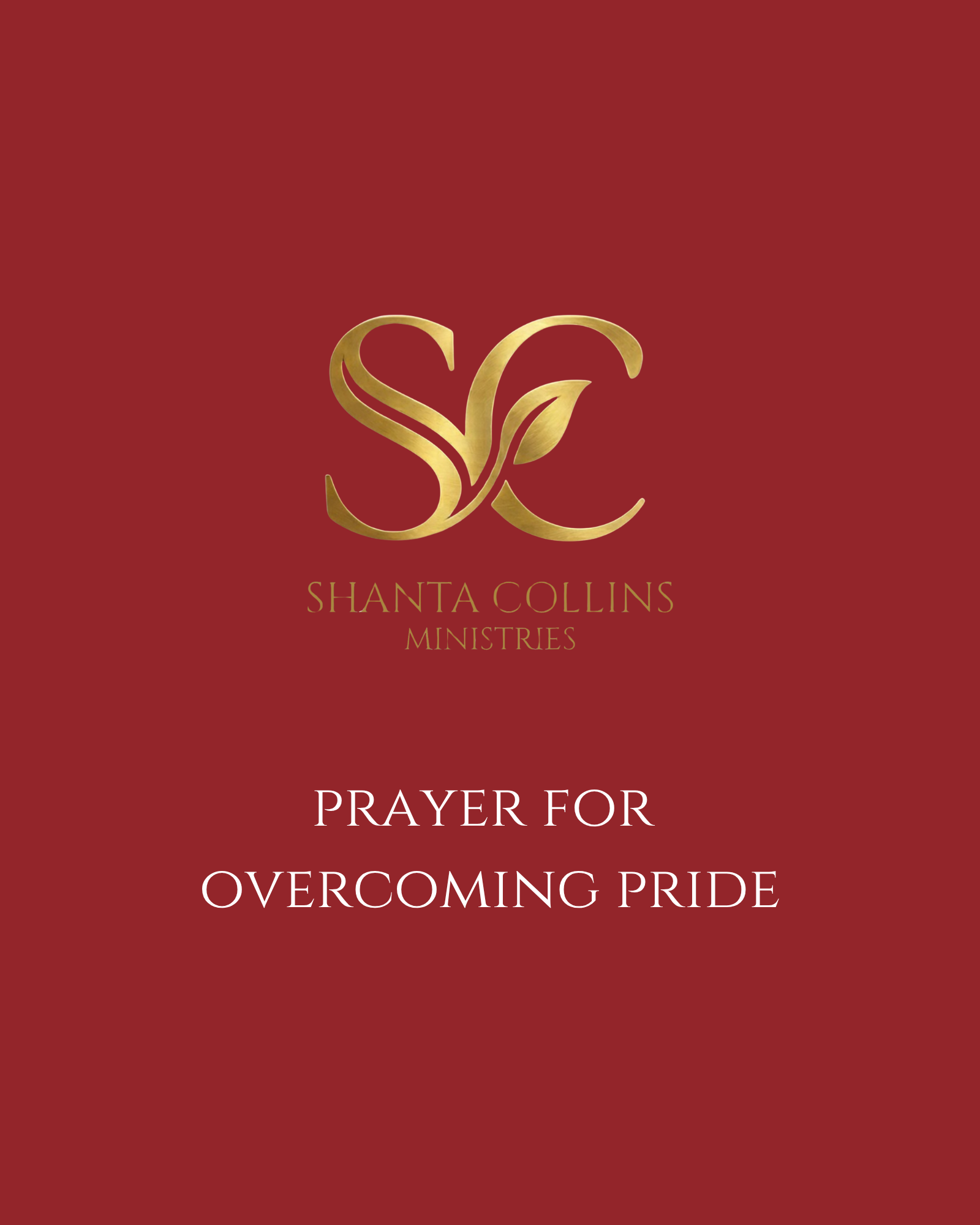 Prayer for Overcoming Pride