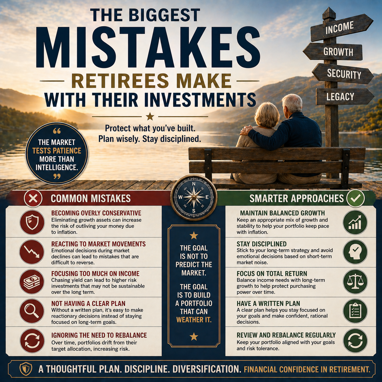 The Biggest Mistakes Retirees Make With Their Investments