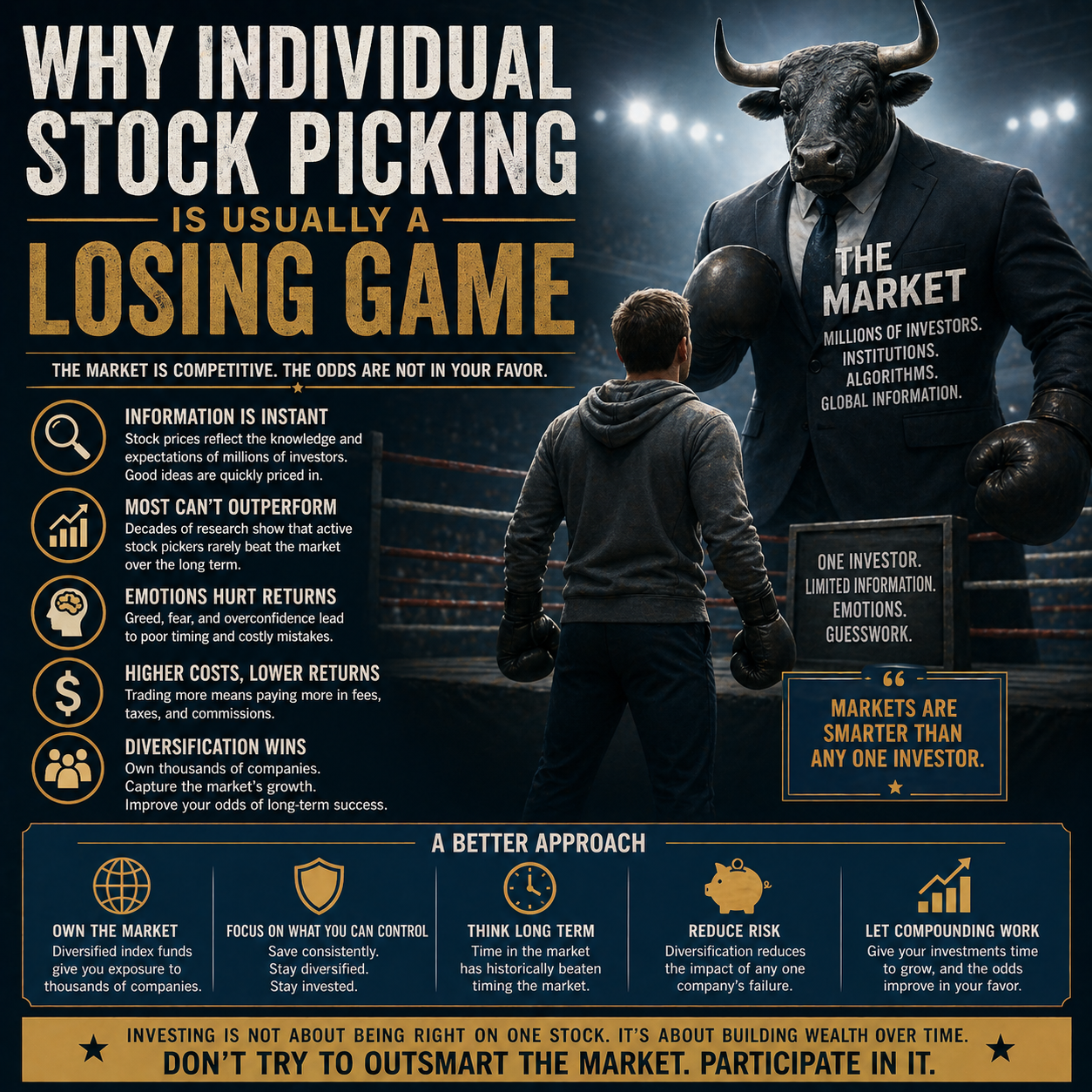 Why Individual Stock Picking Is Usually a Losing Game