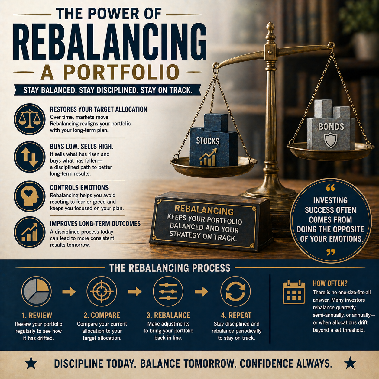 The Power of Rebalancing a Portfolio
