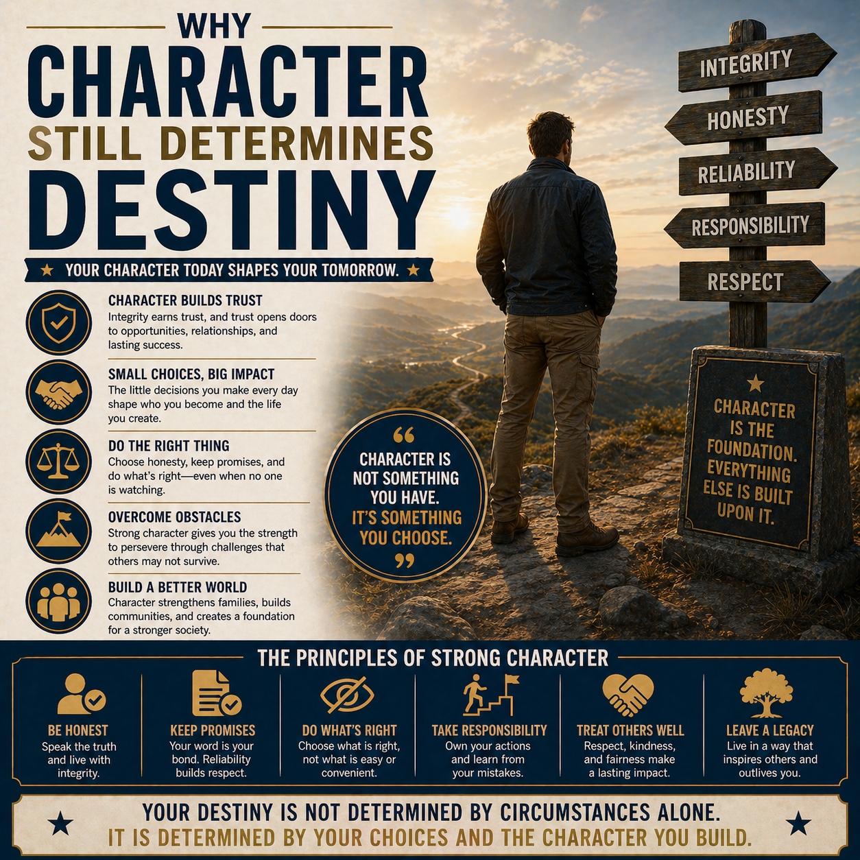 Why Character Still Determines Destiny
