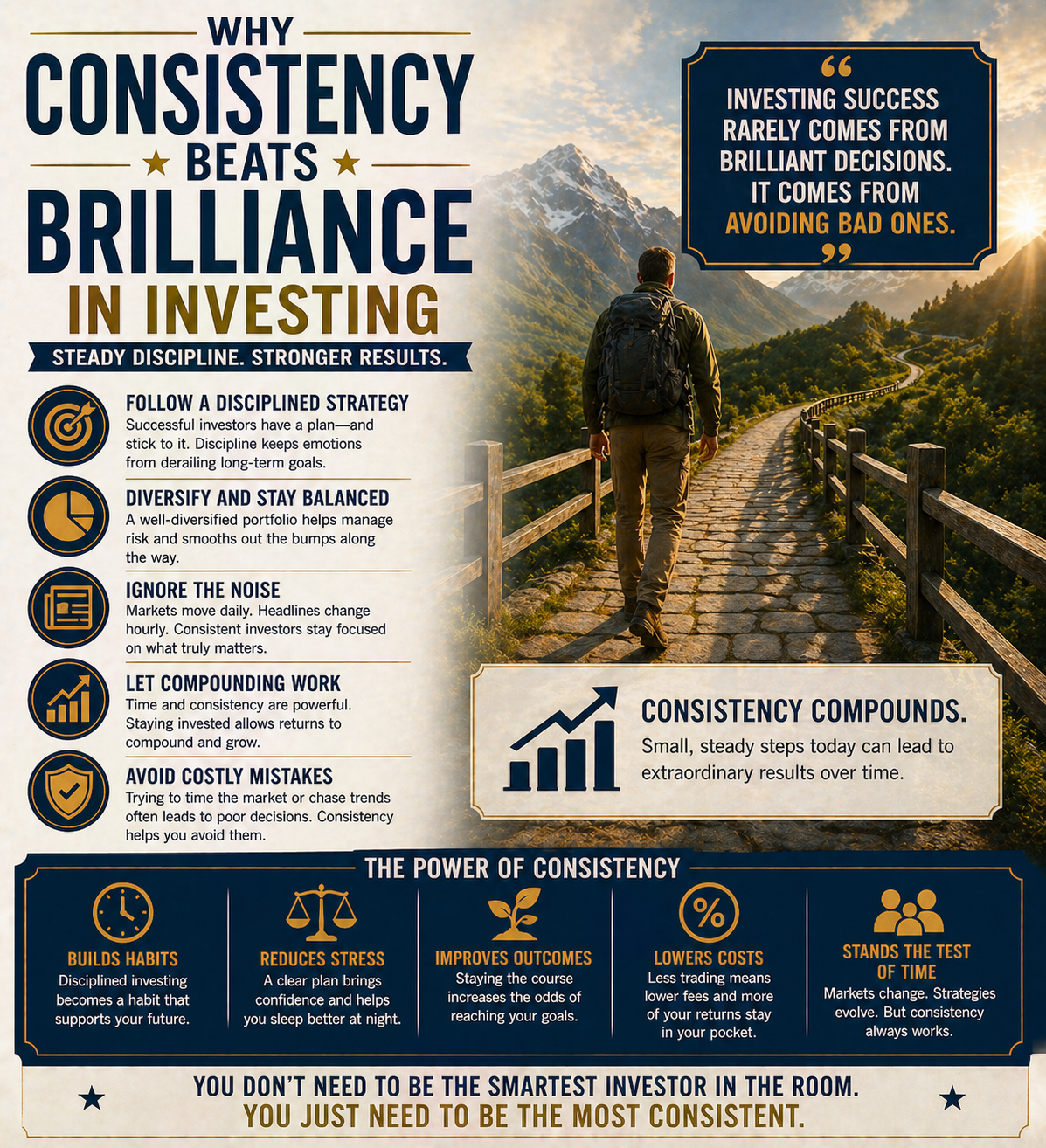 Why Consistency Beats Brilliance in Investing
