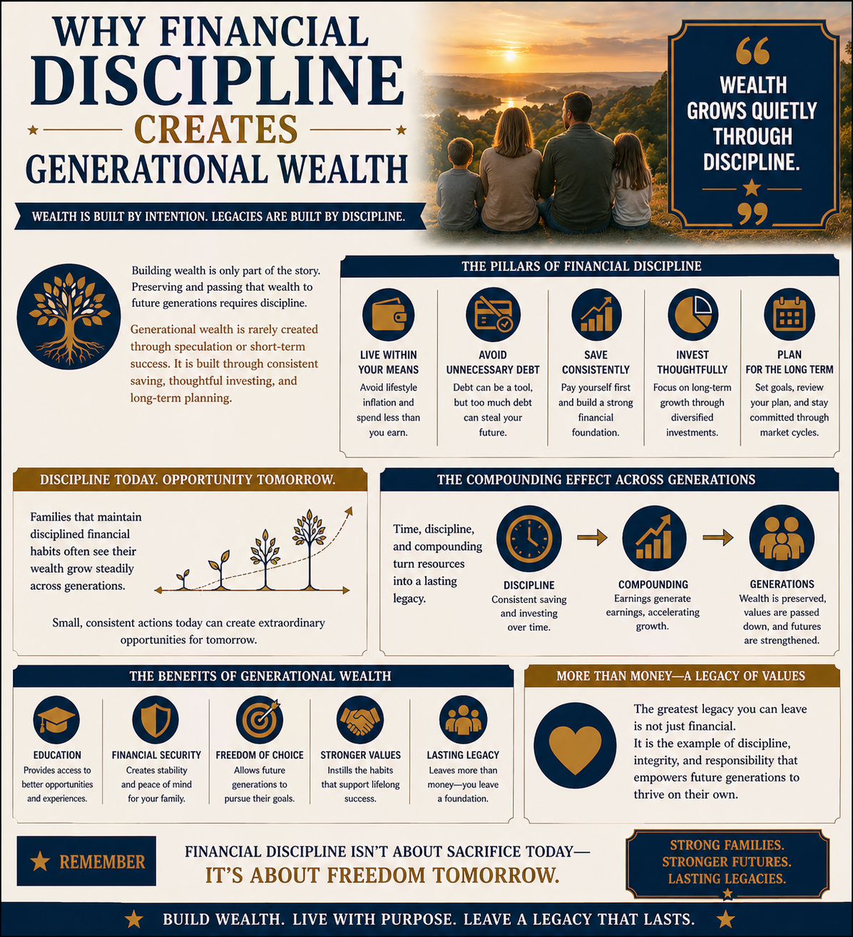 Why Financial Discipline Creates Generational Wealth
